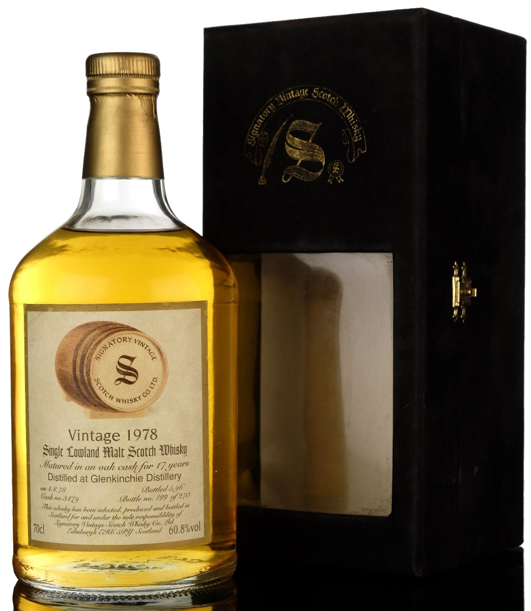 Glenkinchie 1978-1996 - 17 Year Old - Signatory Vintage
