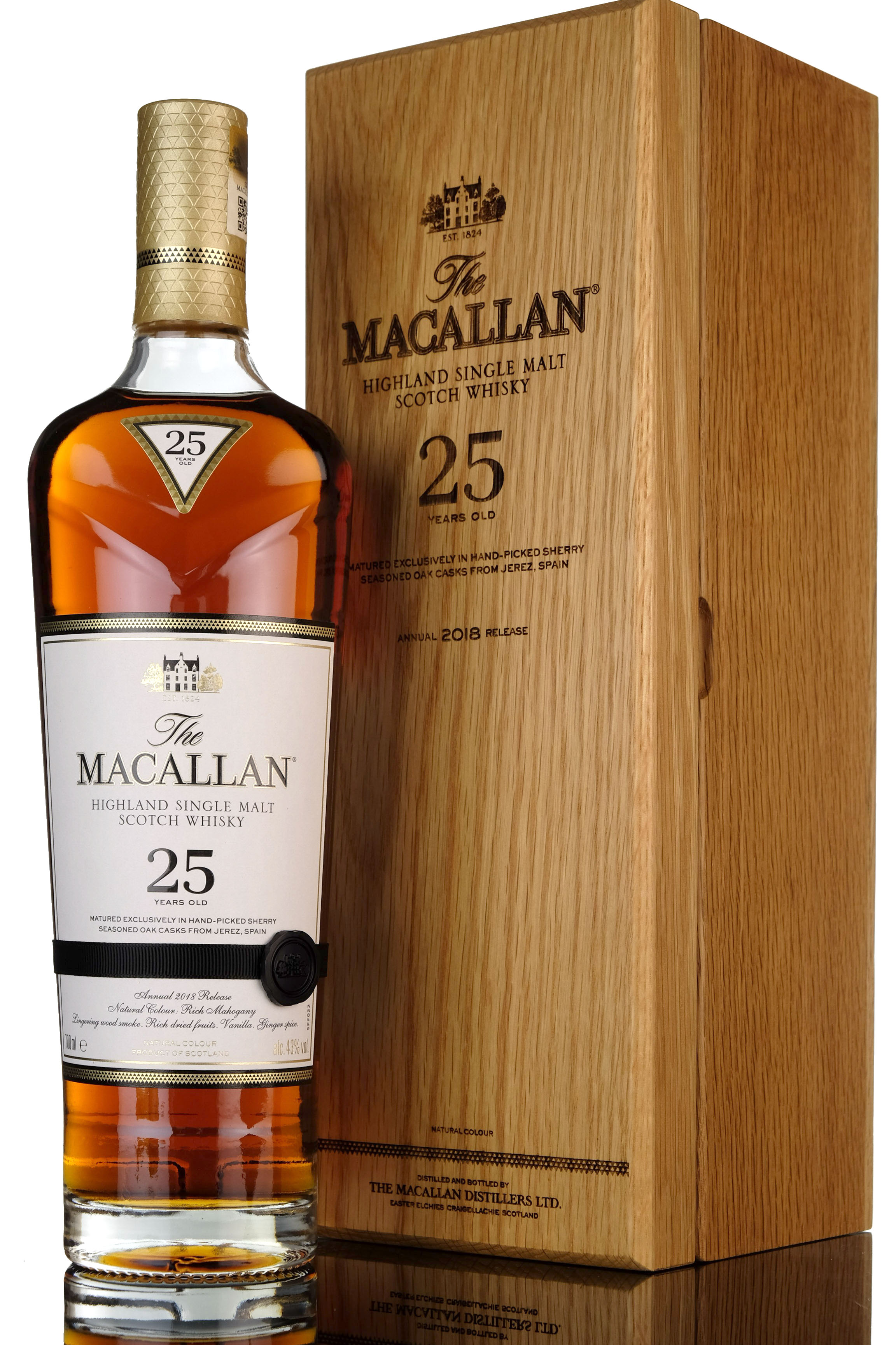 Macallan 25 Year Old - 2018 Release