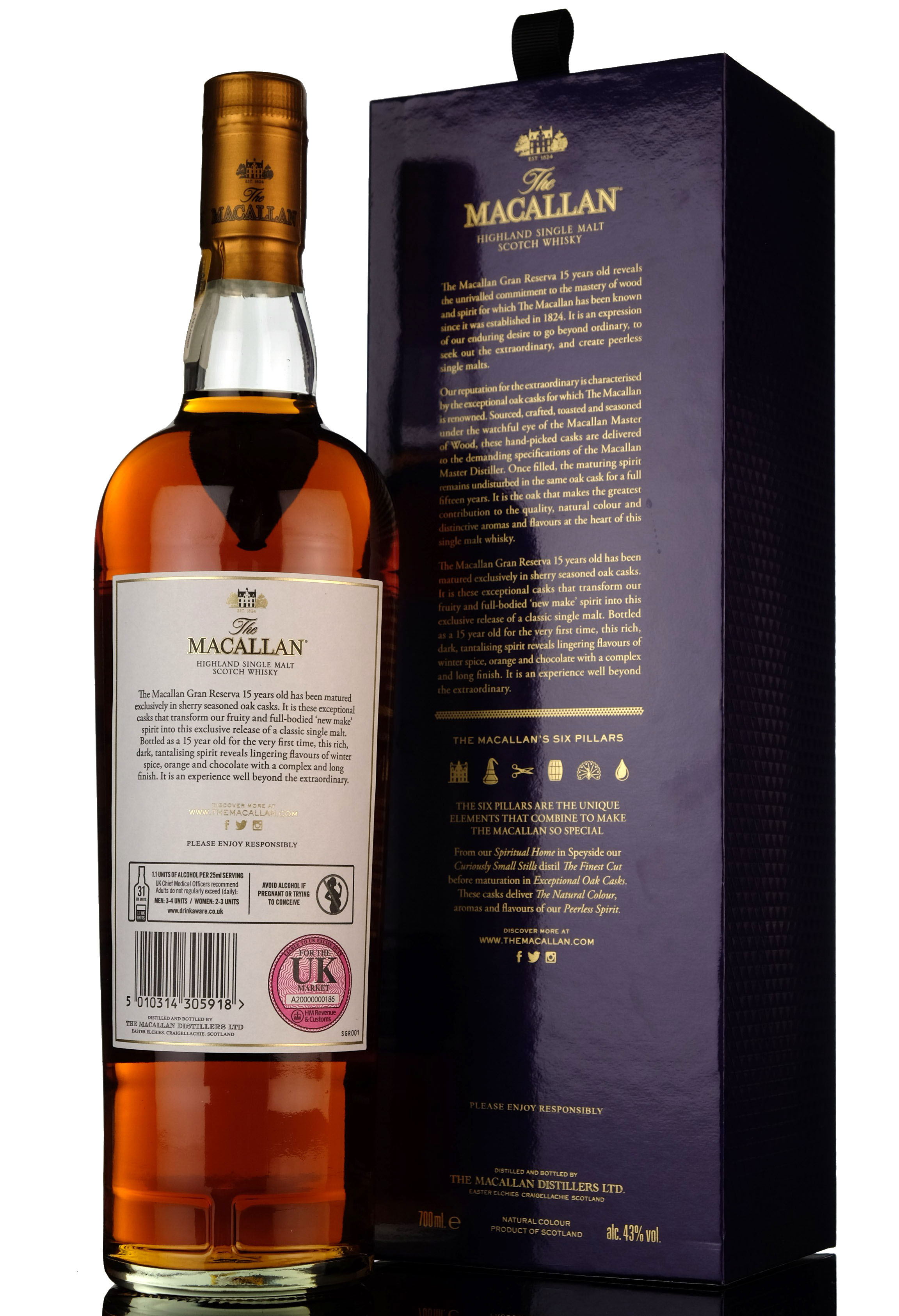 Macallan 15 Year Old - Gran Reserva