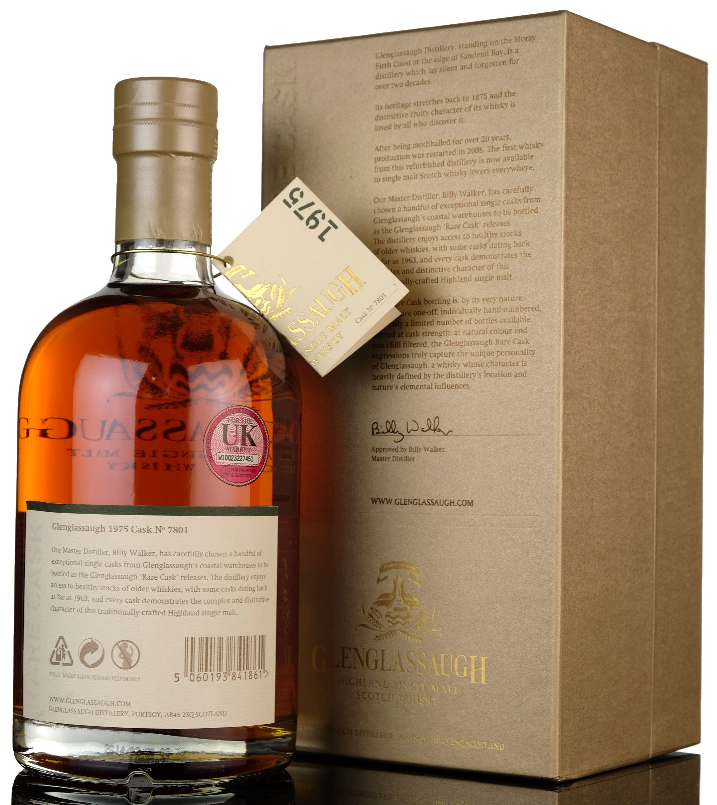 Glenglassaugh 1975-2014 - 38 Year Old - Single Cask 7801
