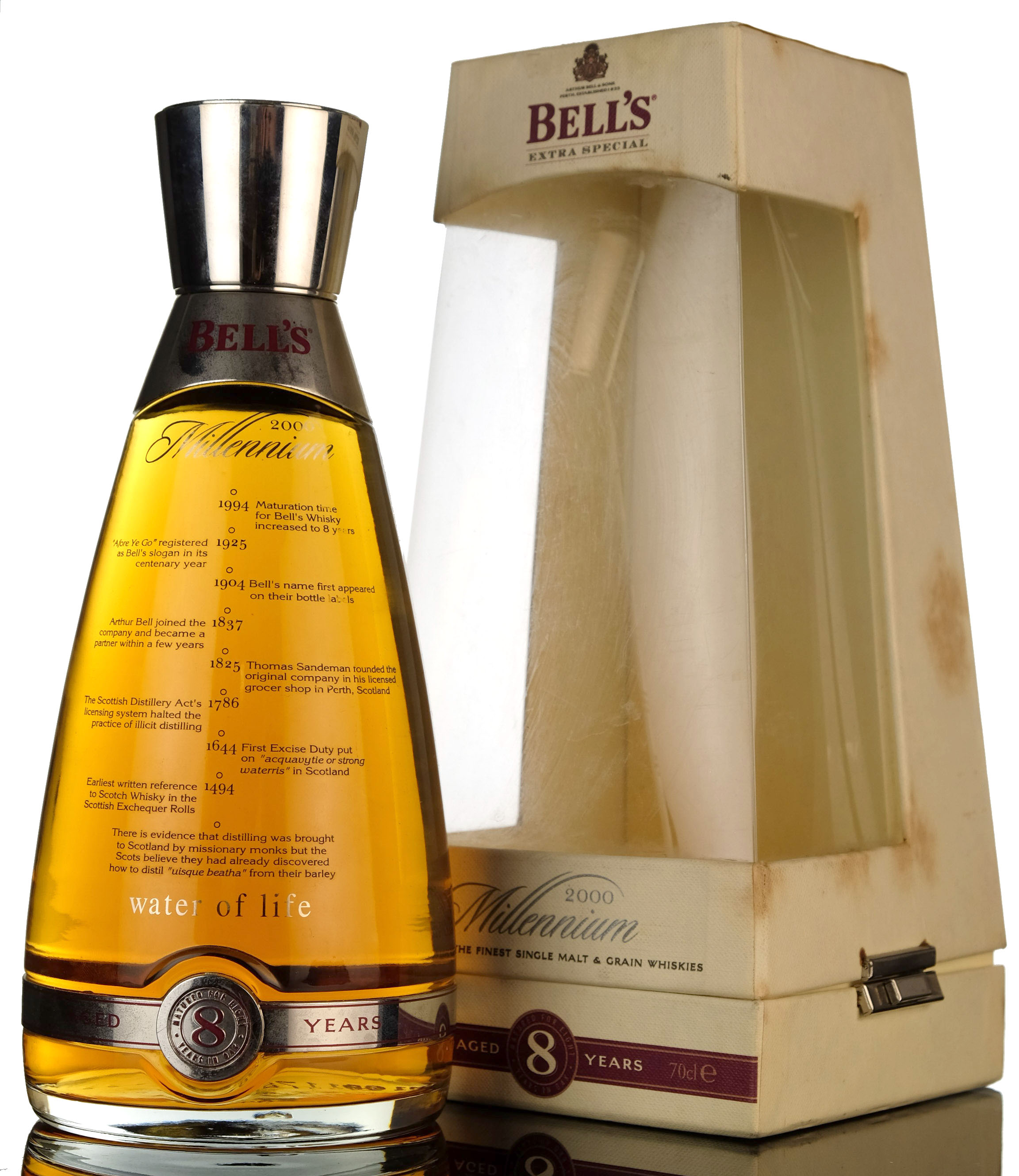 Bells 8 Year Old Extra Special - Millennium 2000 Decanter