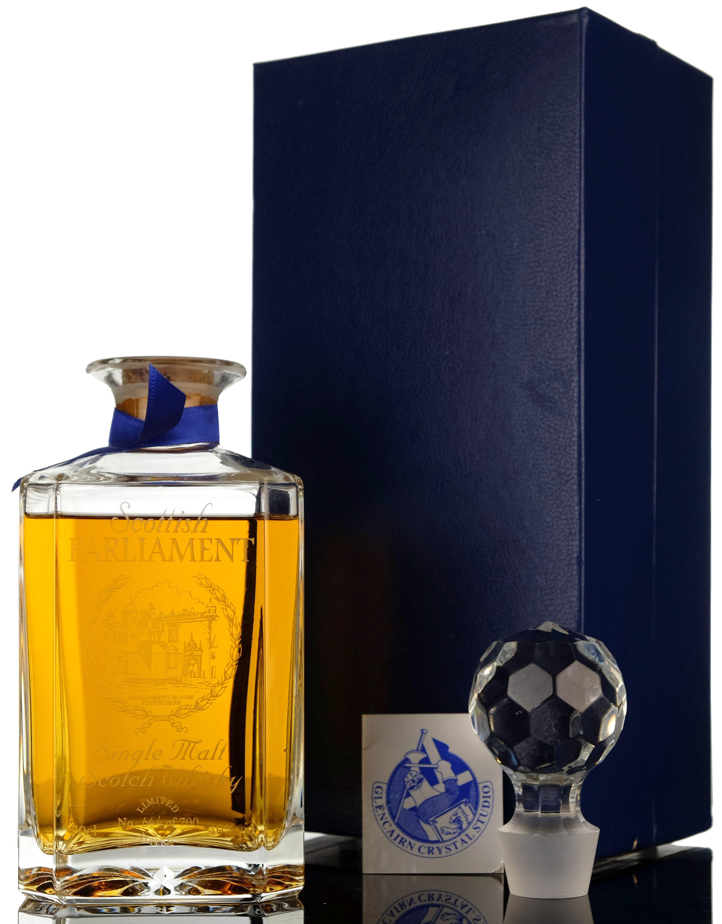 Scottish Parliament Glencairn Crystal Decanter