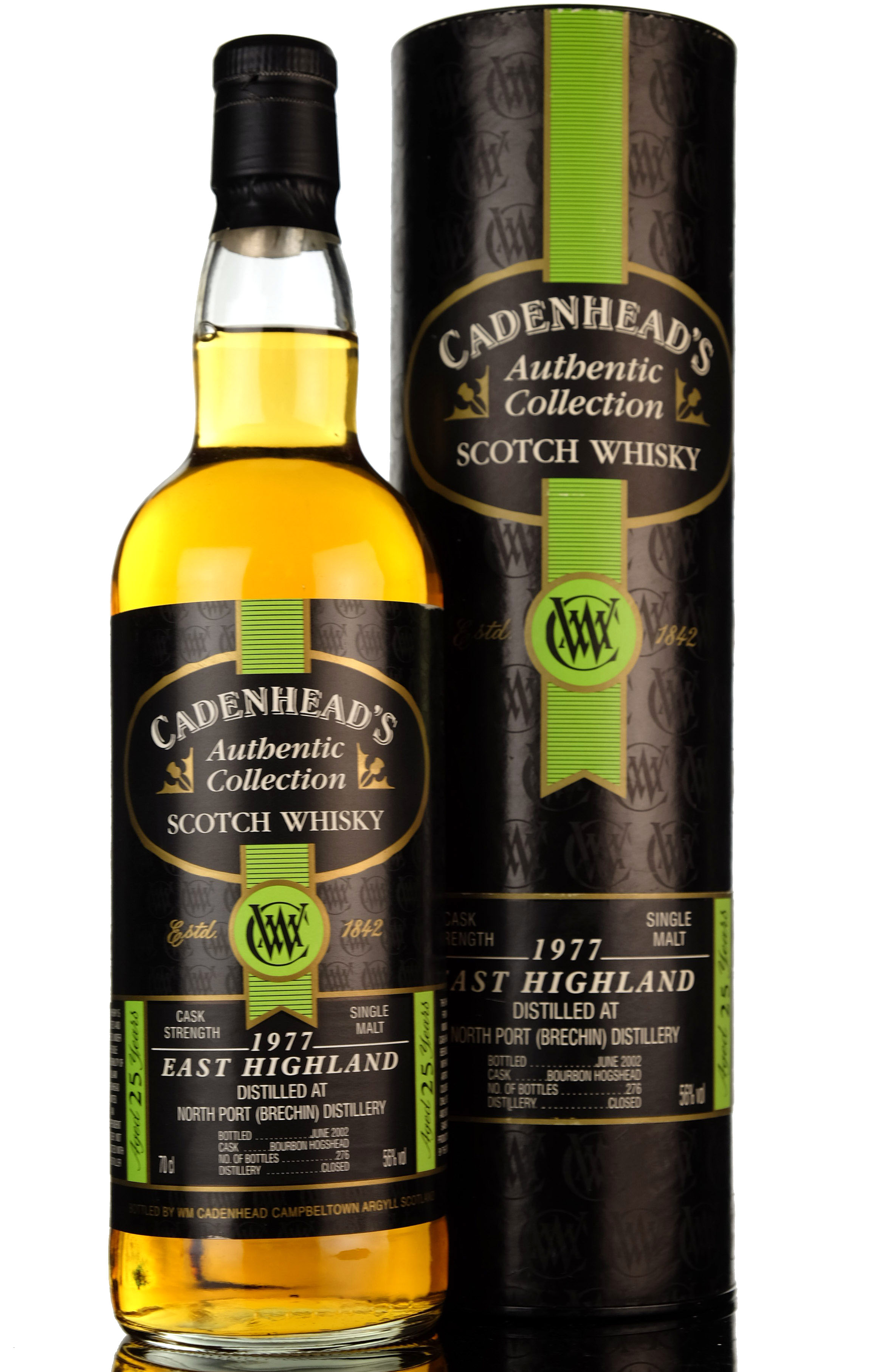 North Port 1977-2002 - 25 Year Old - Cadenheads Authentic Collection