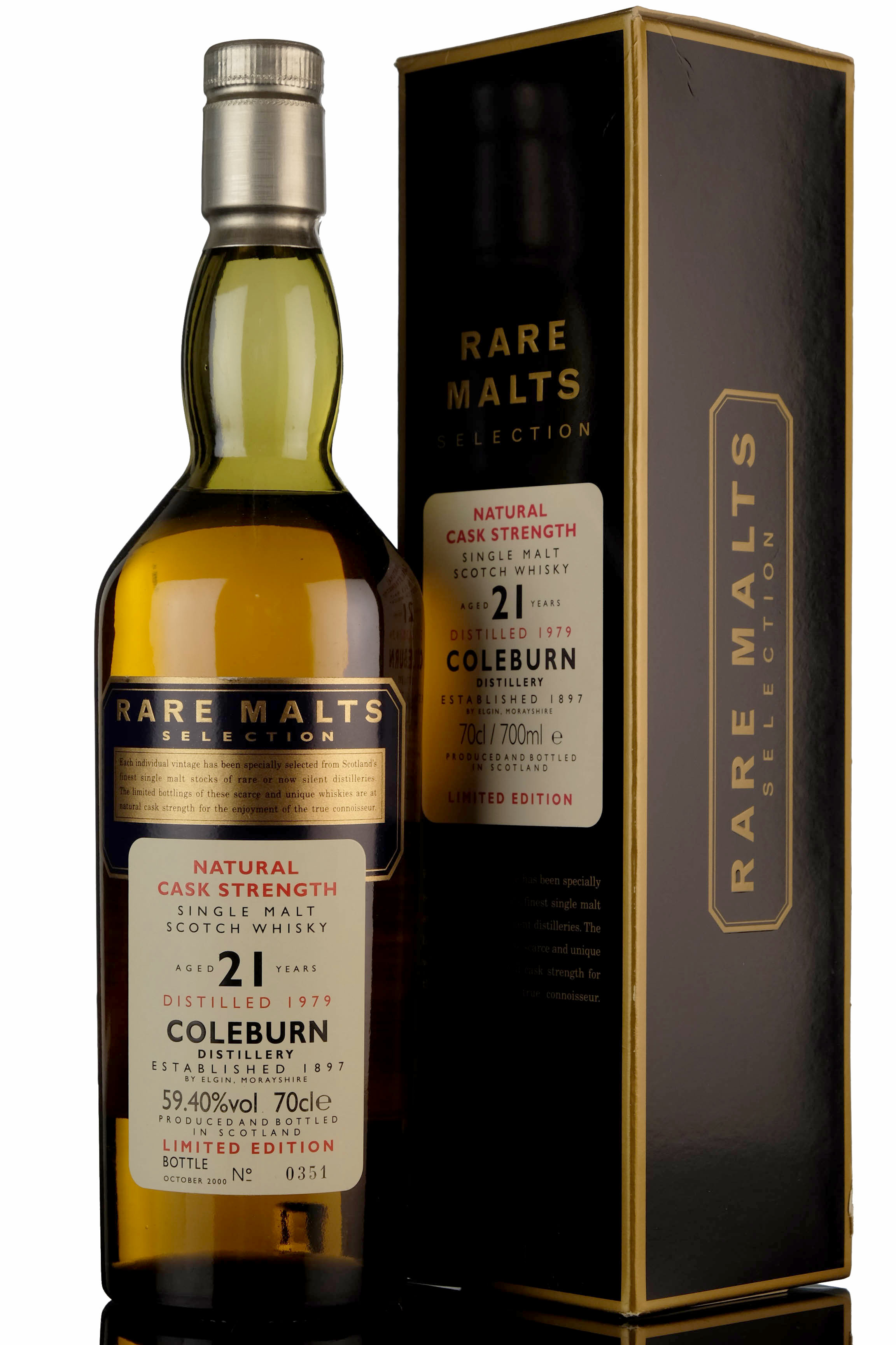 Coleburn 1979-2000 - 21 Year Old - Rare Malts 59.40%