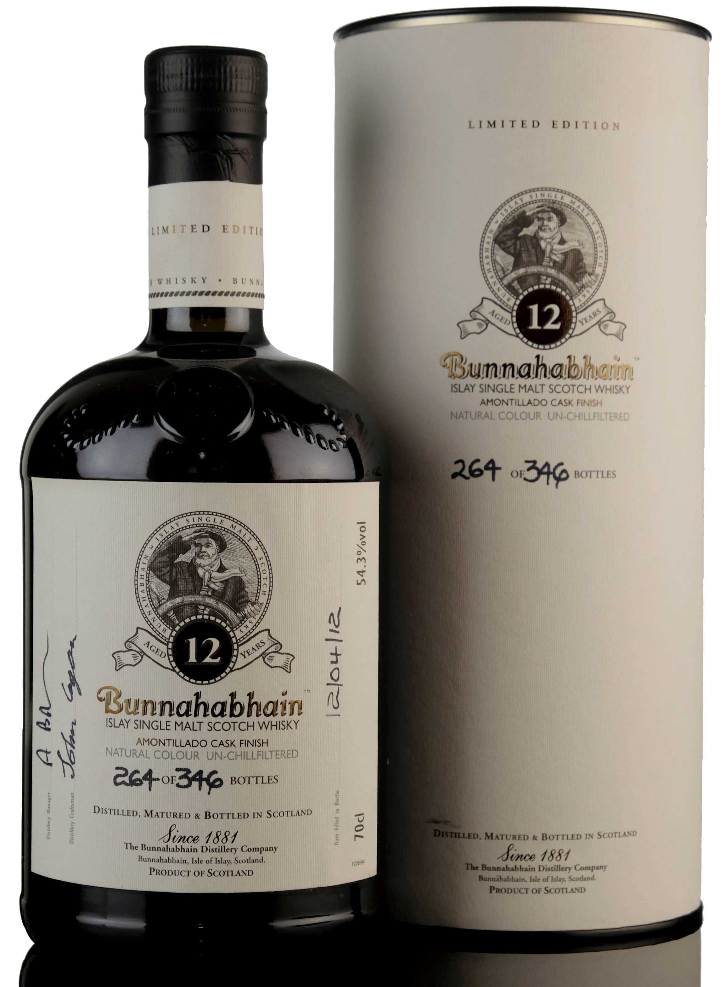 Bunnahabhain 12 Year Old Festival 2012 Amontillado Cask Finish