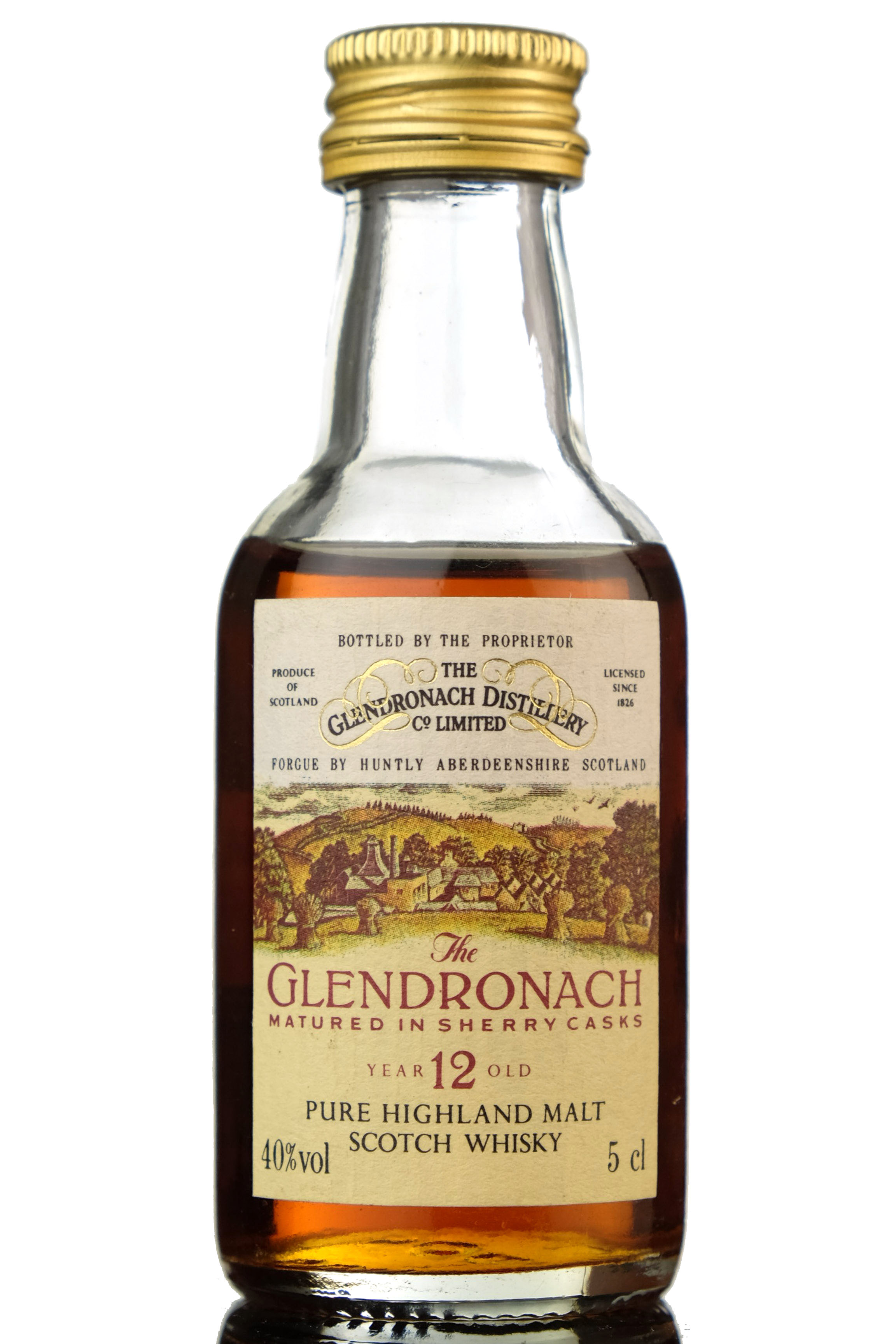 Glendronach 12 Year Old Miniature