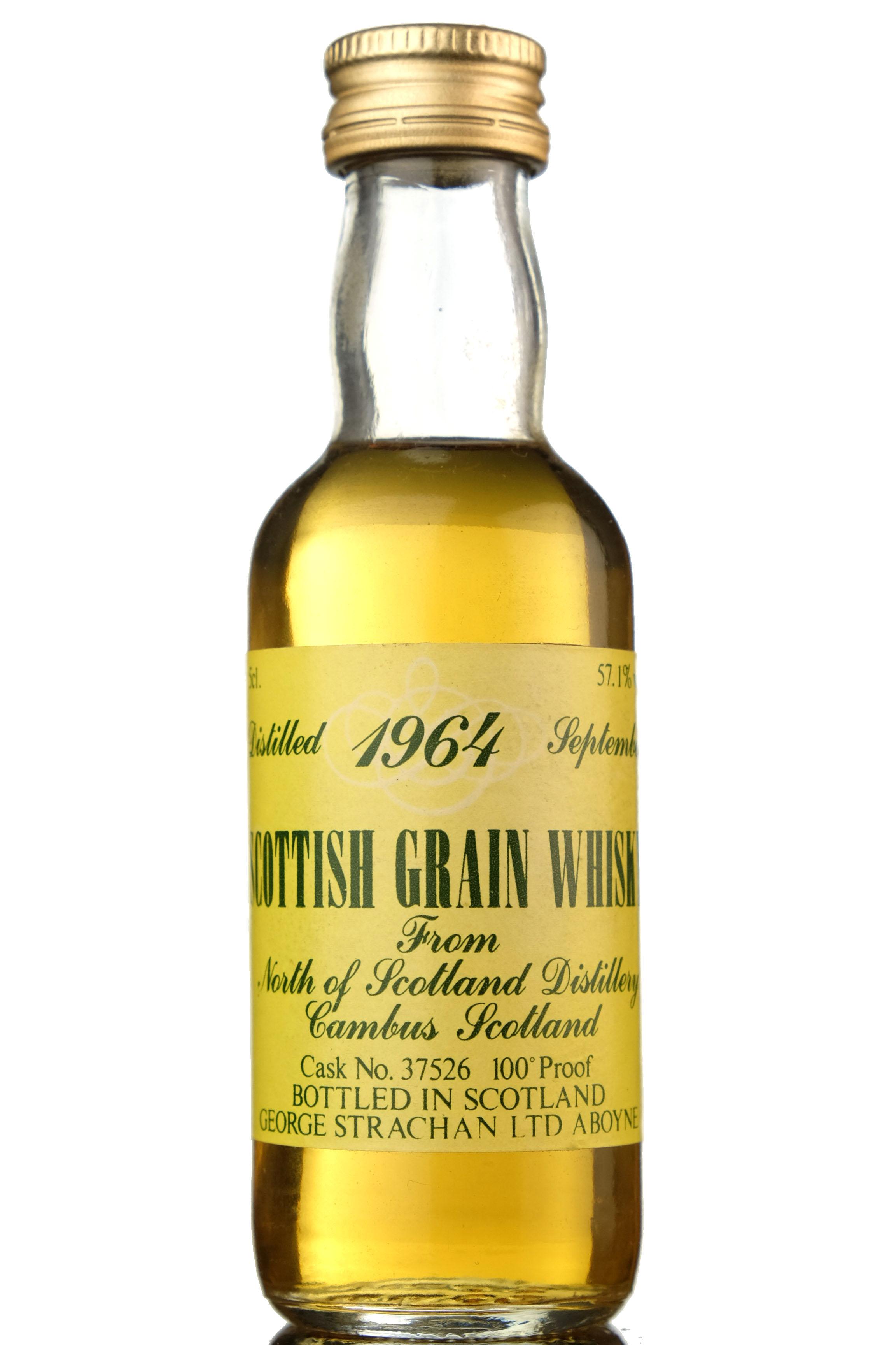 Cambus 1964 - 100 Proof Miniature