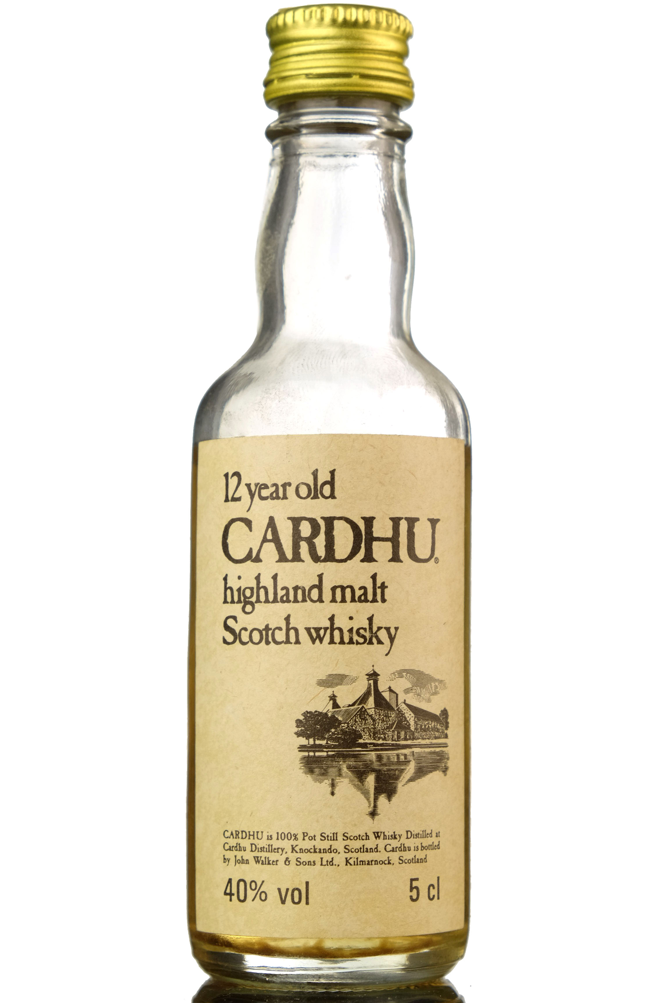 Cardhu 12 Year Old Miniature
