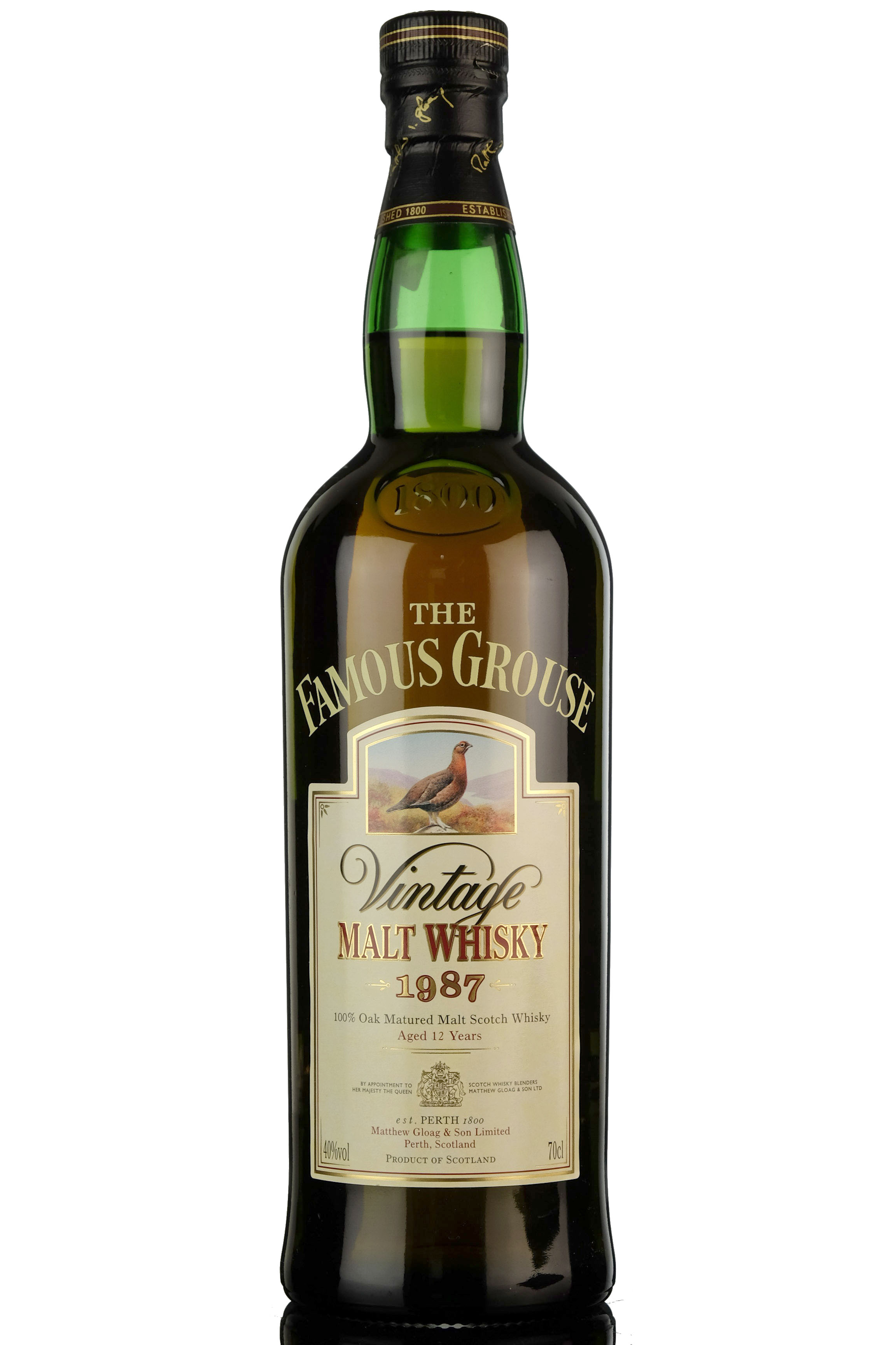 Famous Grouse 1987 - 12 Year Old