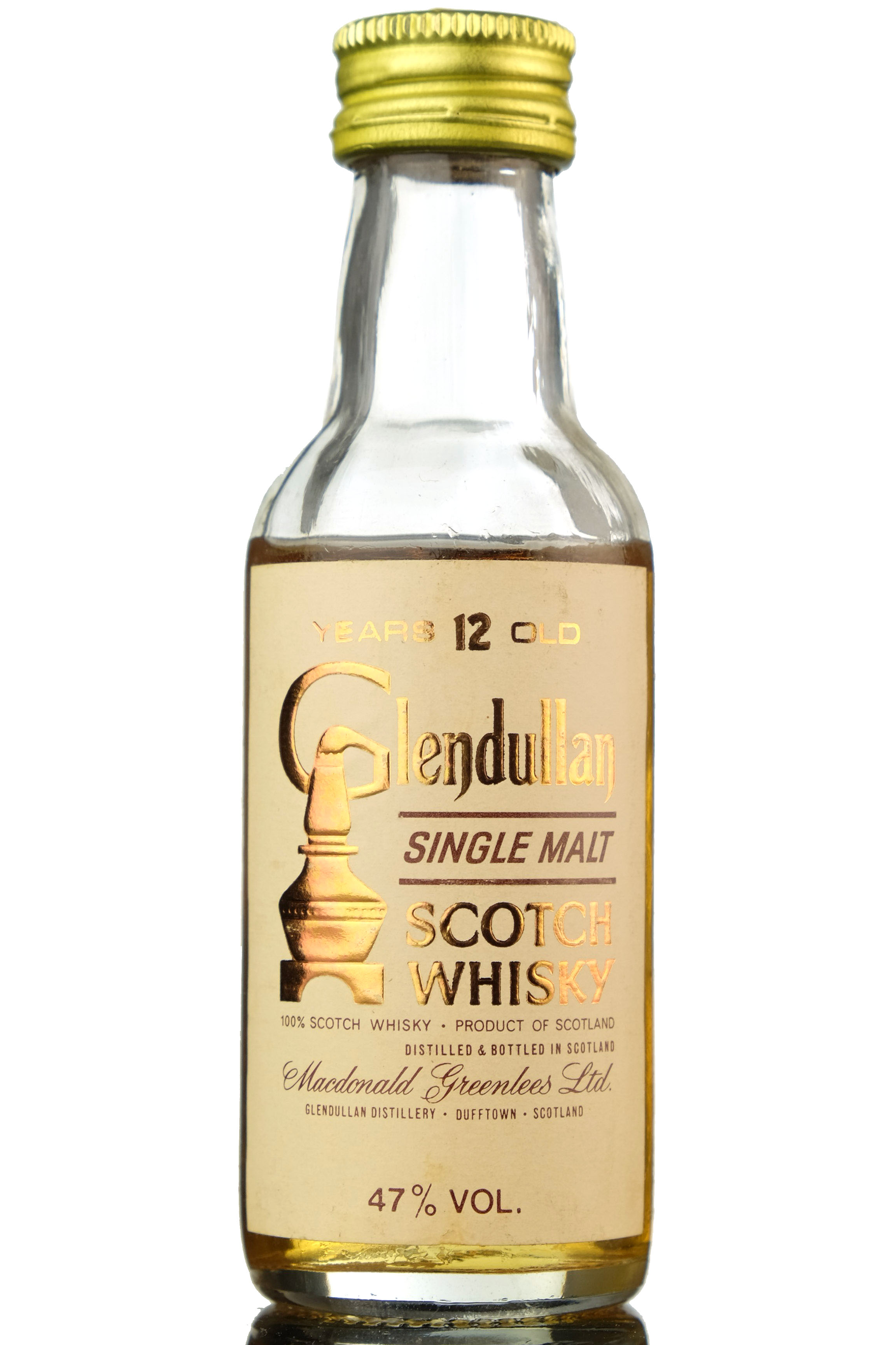 Glendullan 12 Year Old Miniature