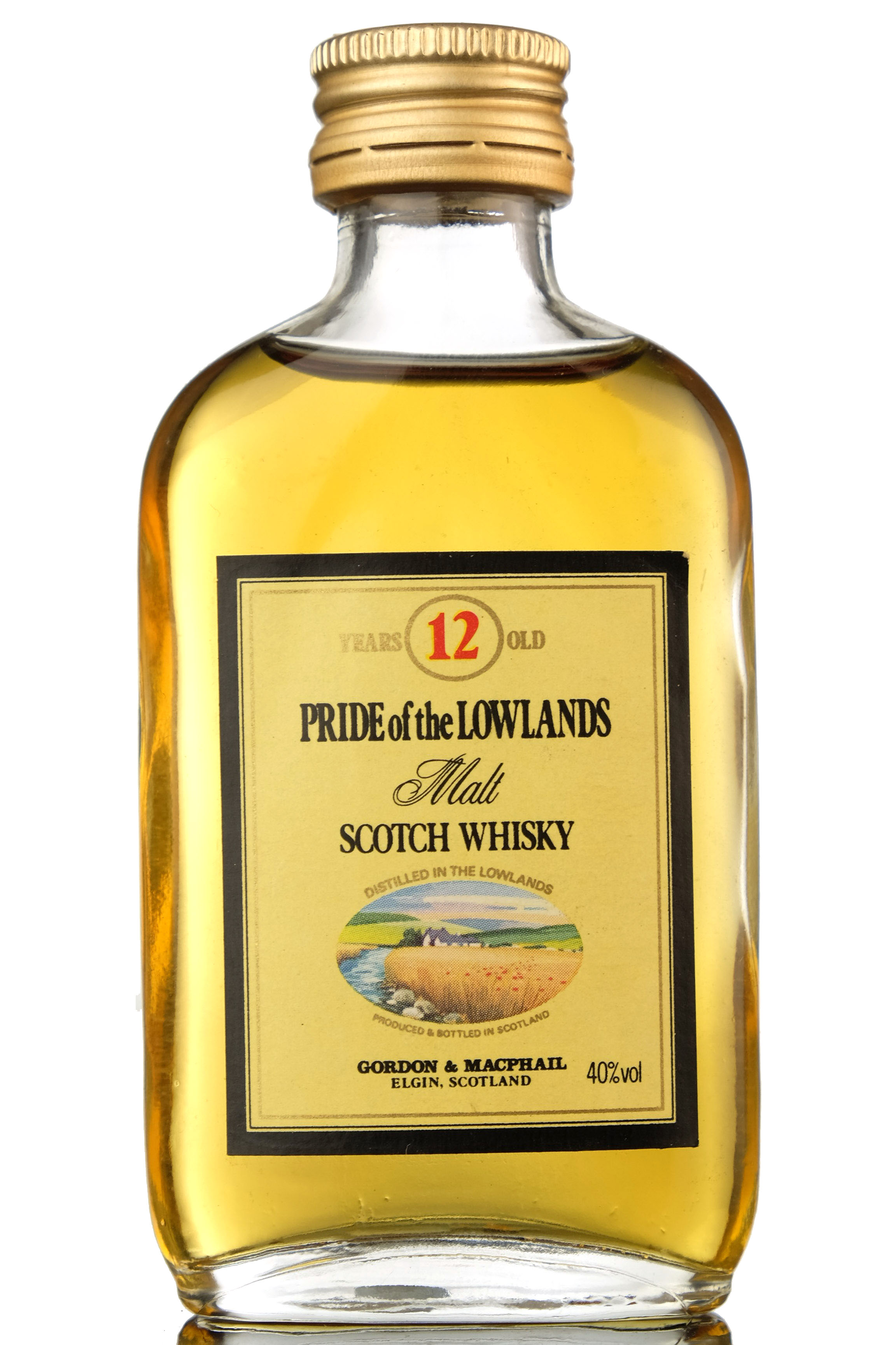 Pride Of The Lowlands 12 Year Old - Gordon & MacPhail Miniature
