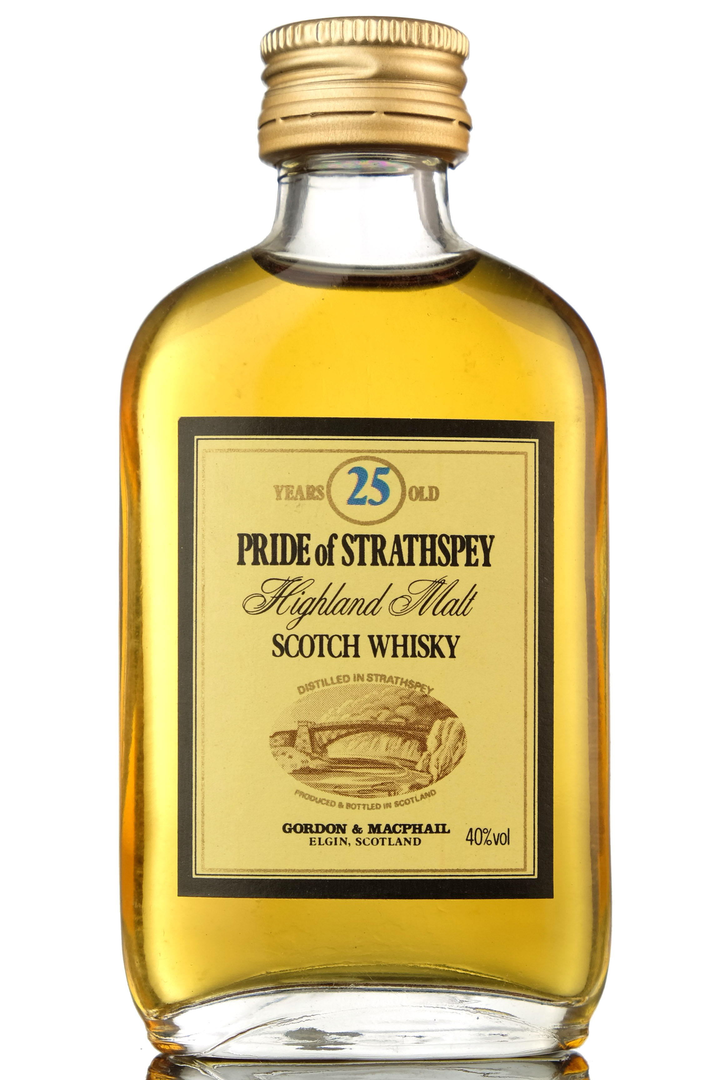 Pride Of Strathspey 25 Year Old - Gordon & MacPhail Miniature
