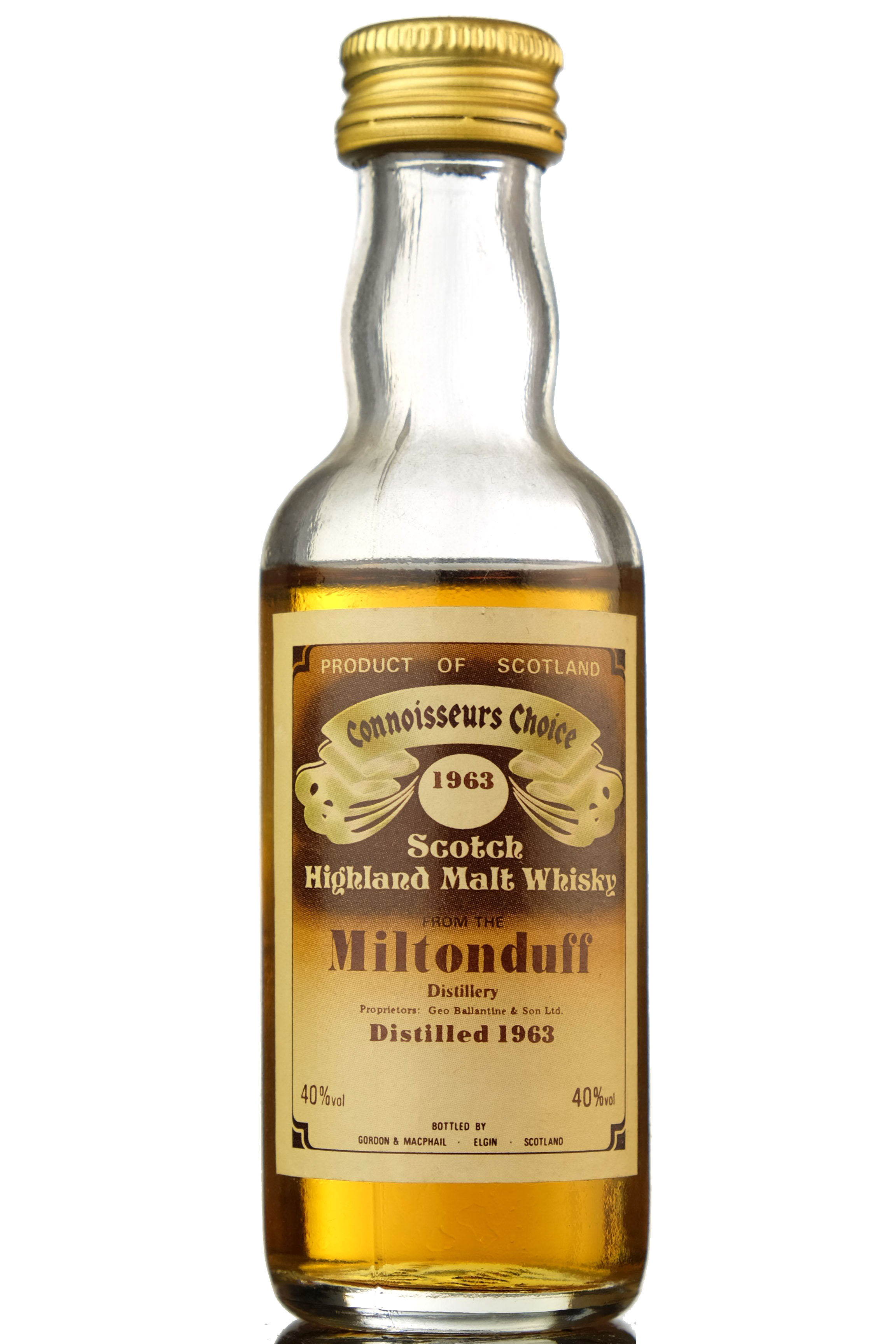 Miltonduff 1963 - Connoisseurs Choice Miniature