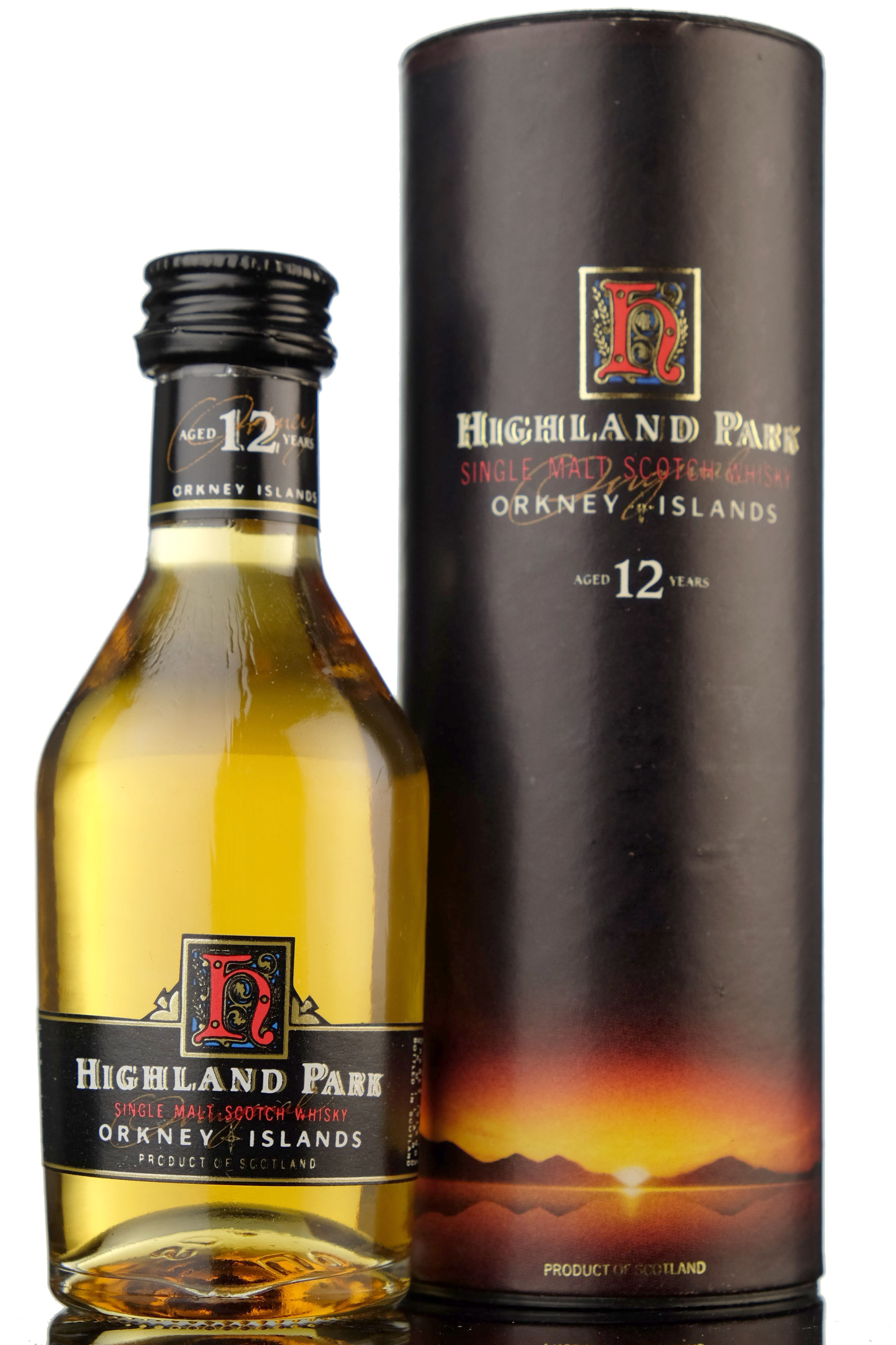 Highland Park 12 Year Old Miniature