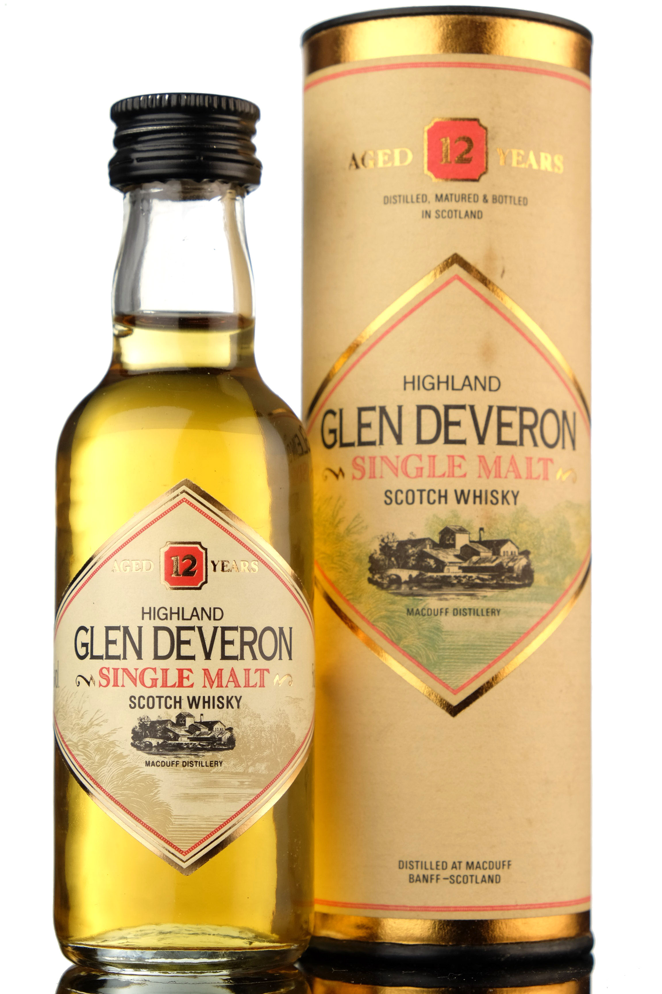 Glen Deveron 12 Year Old Miniature