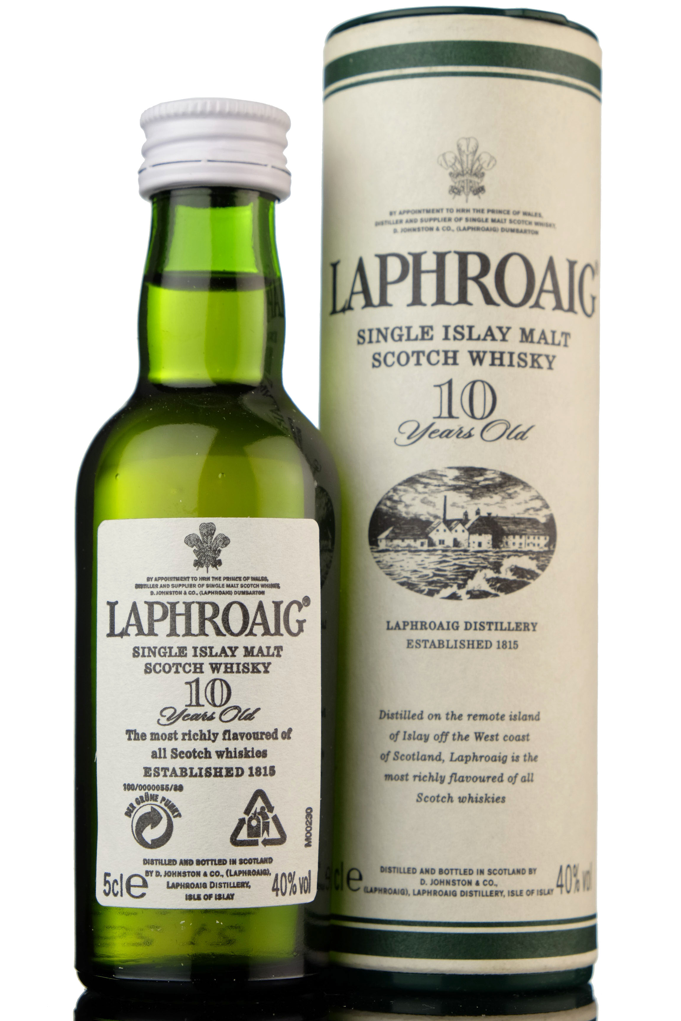 Laphroaig 10 Year Old Miniature
