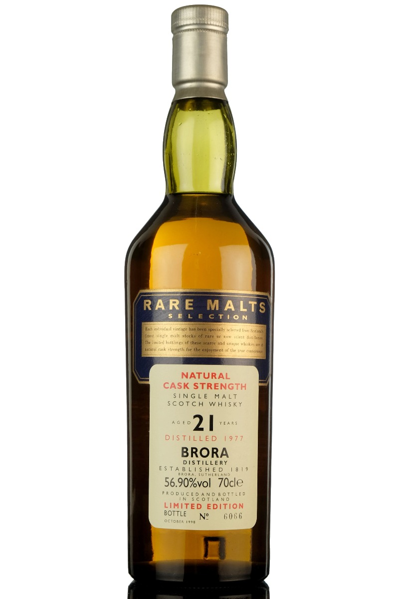 Brora 1977-1998 - 21 Year Old - Rare Malts 56.90%