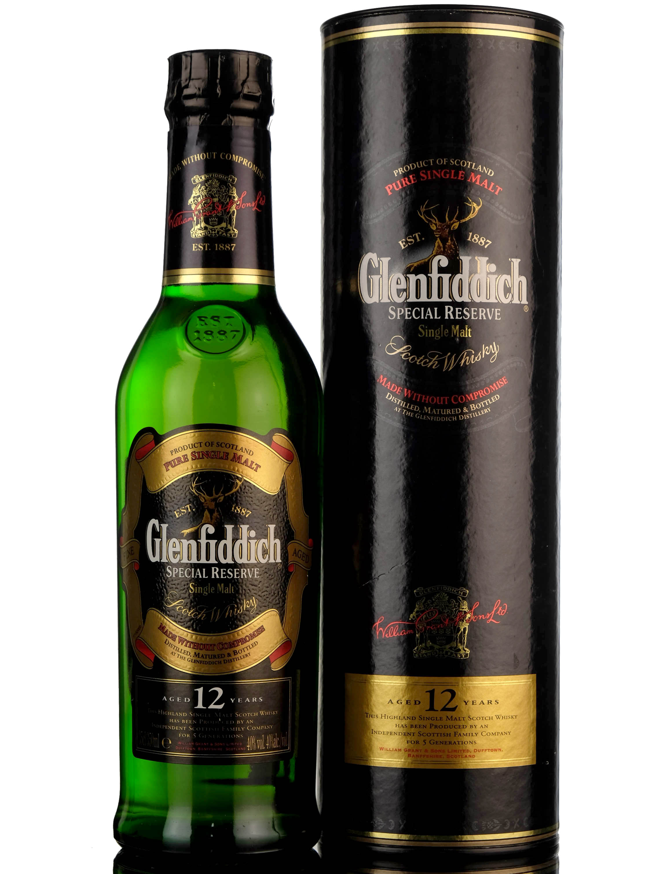 Glenfiddich 12 Year Old - Special Reserve - Half Bottle