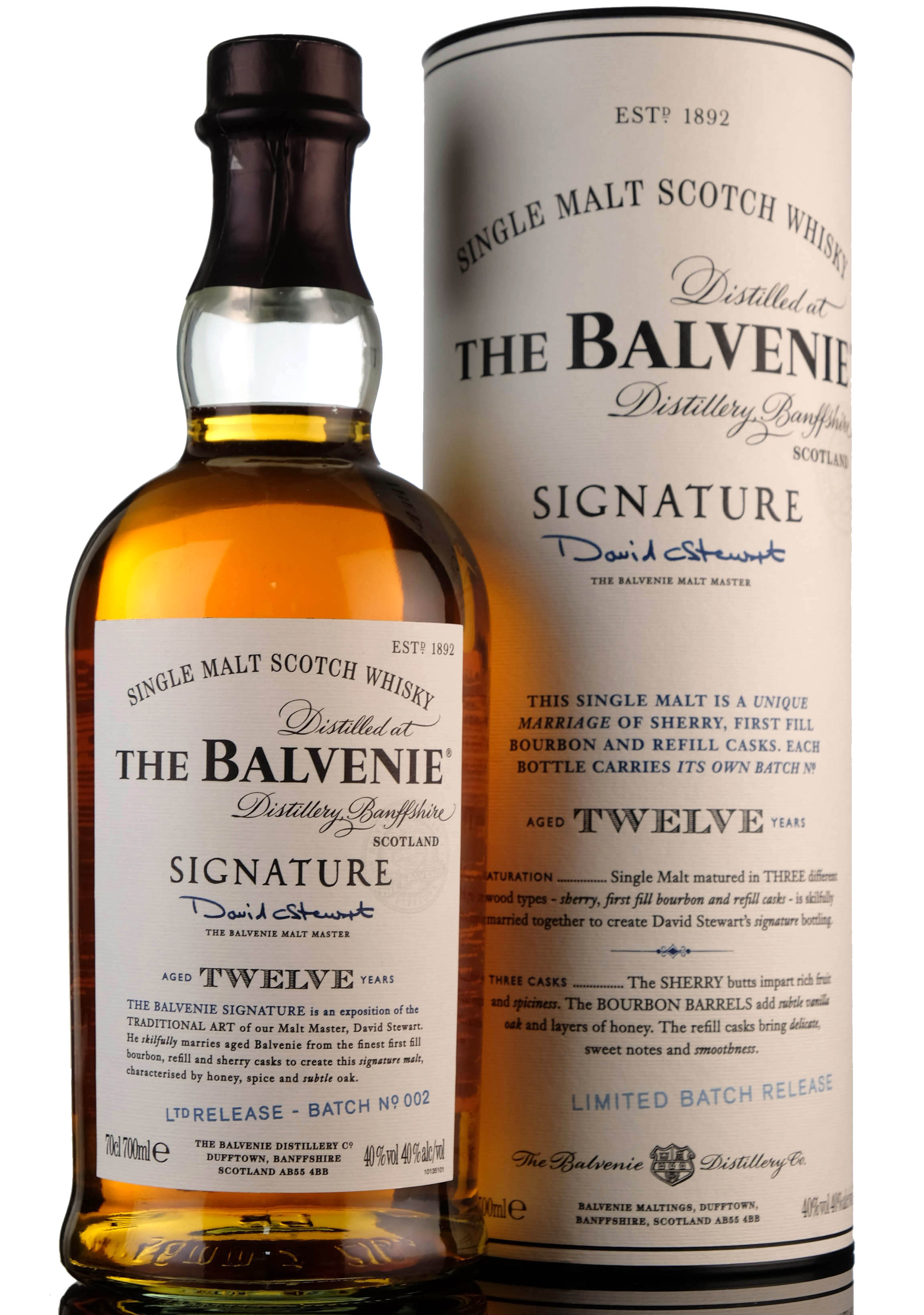 Balvenie 12 Year Old - Signature Batch 2