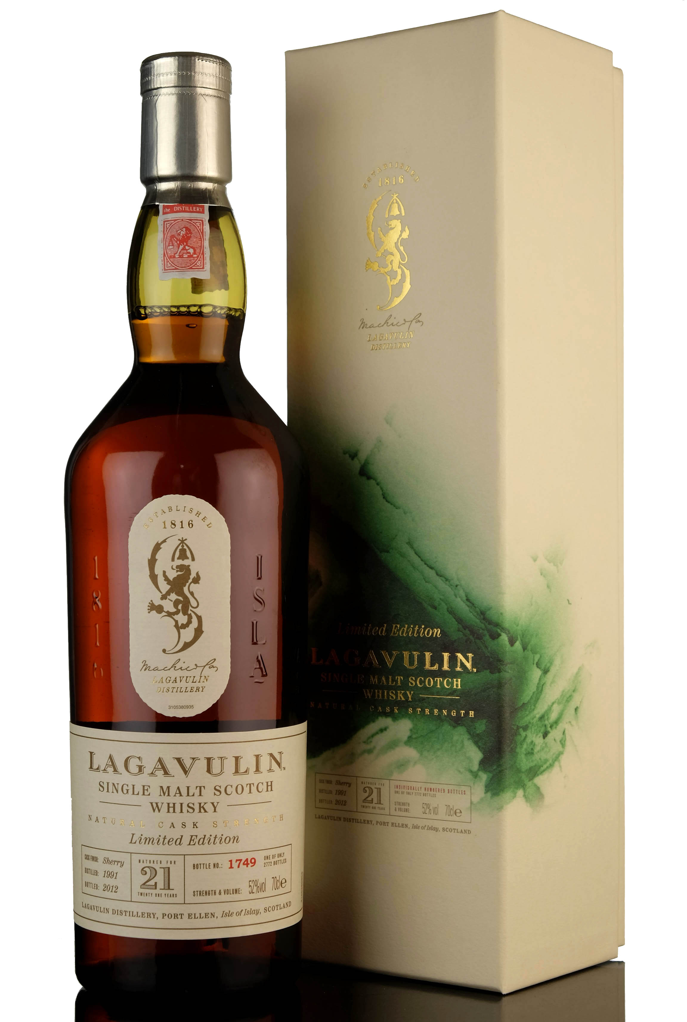 Lagavulin 1991-2012 - 21 Year Old