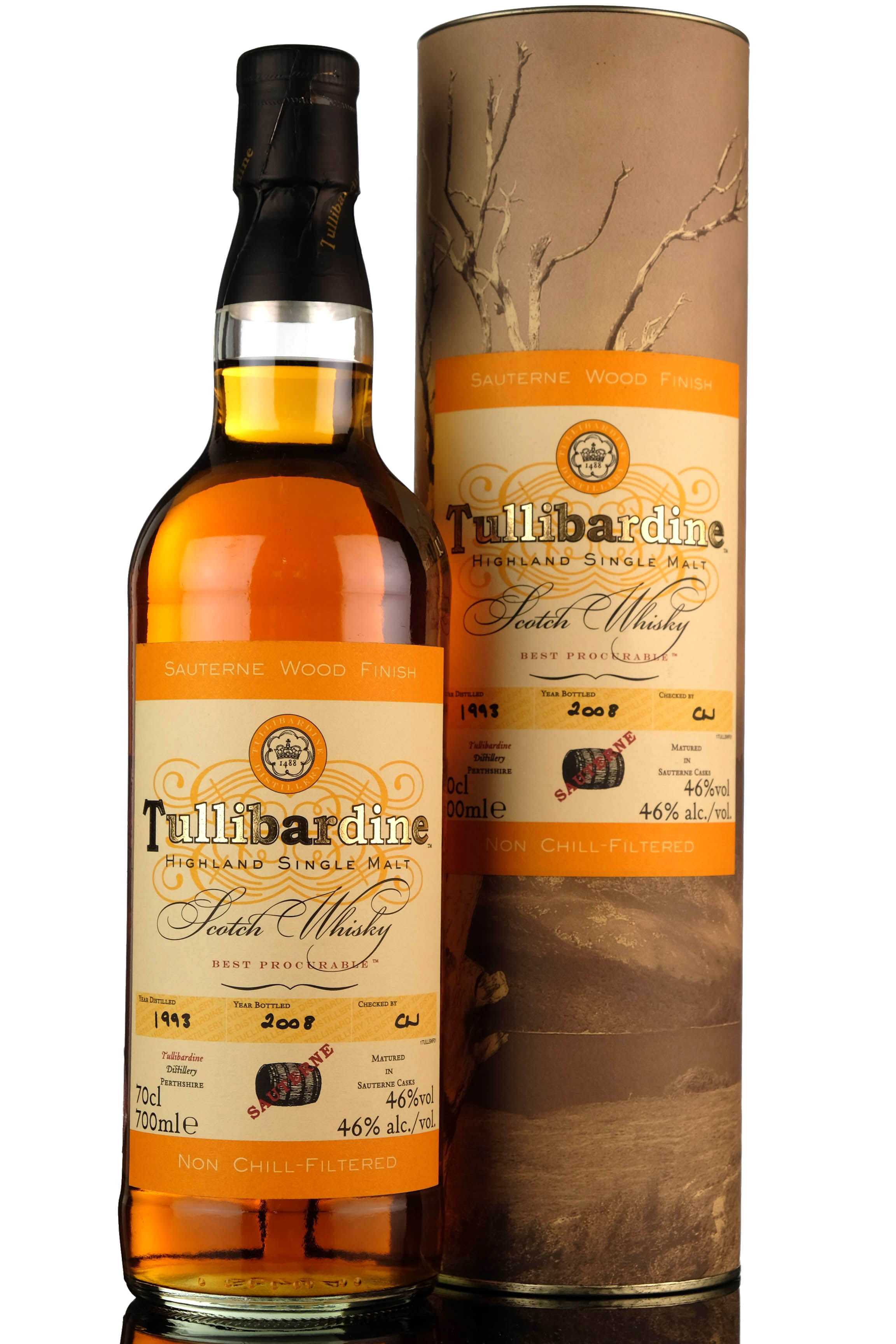 Tullibardine 1993 - 2008 Sauterne Wood Finish