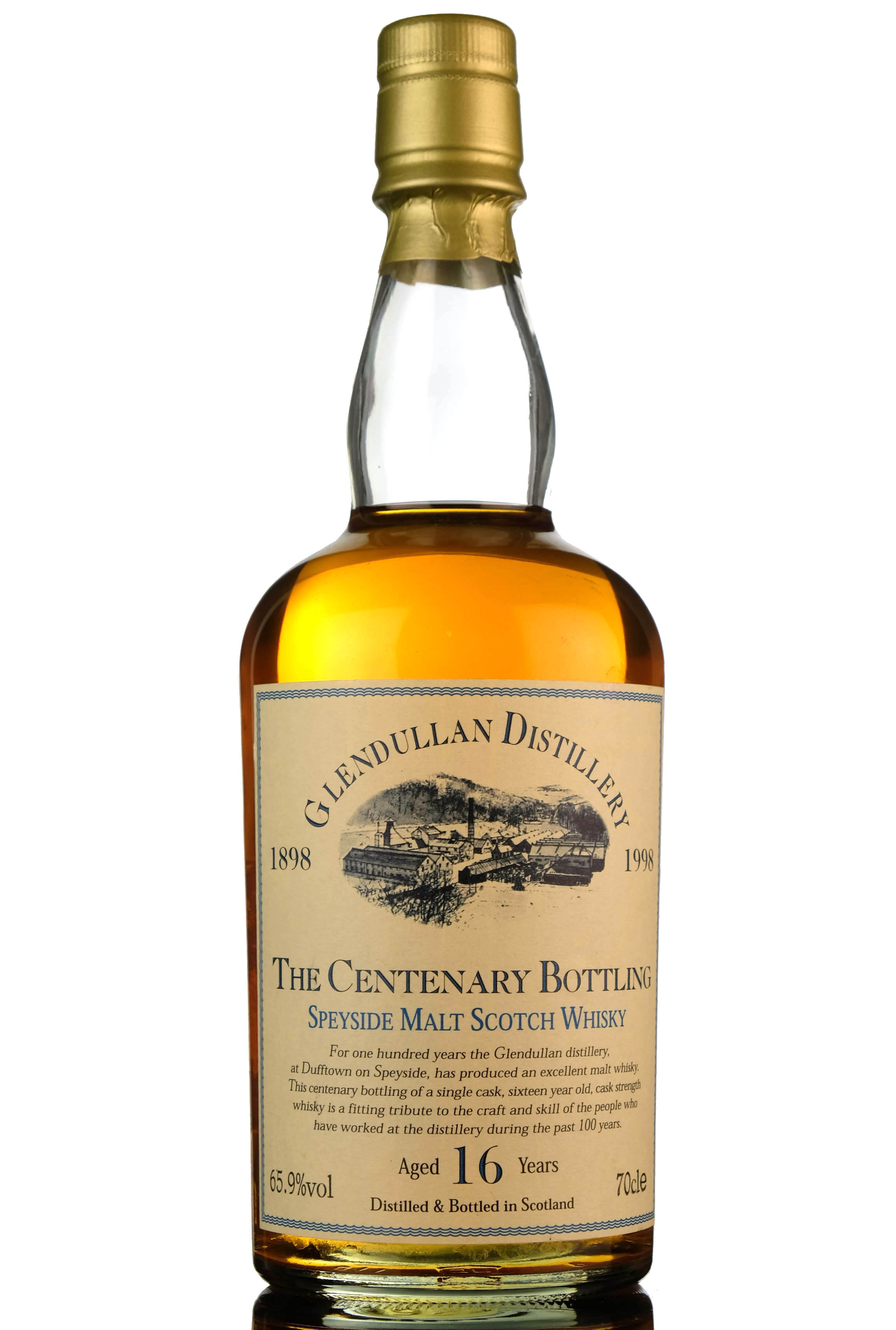 Glendullan 16 Year Old - Centenary Bottling 1898-1998