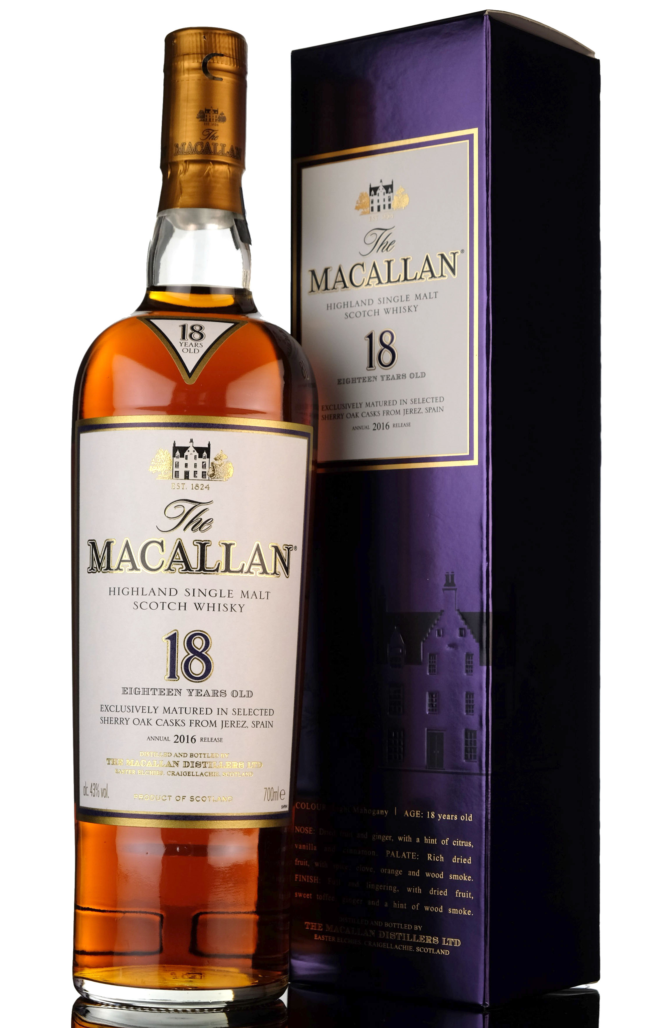 Macallan 18 Year Old - 2016 Release