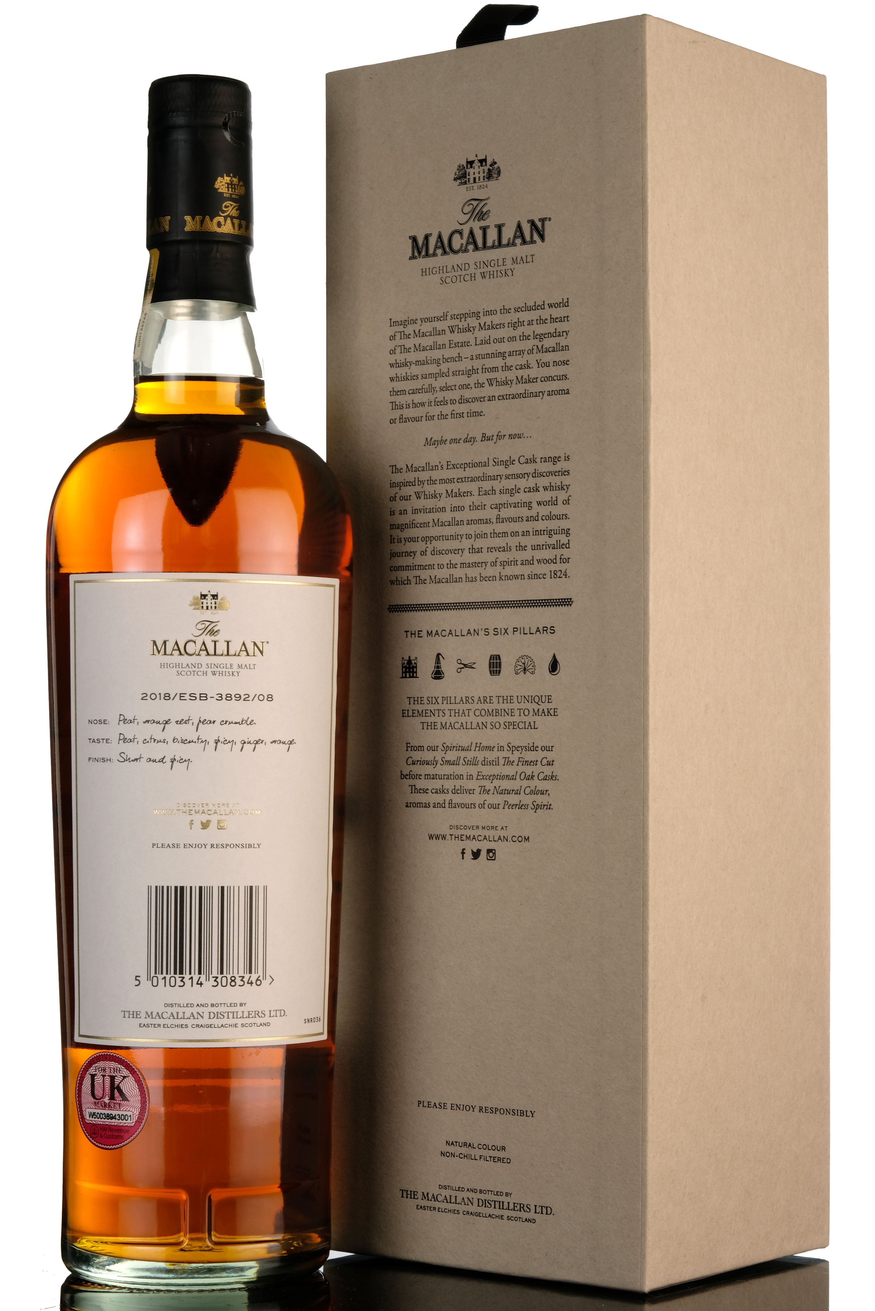 Macallan 1988-2018 - Exceptional Cask 08