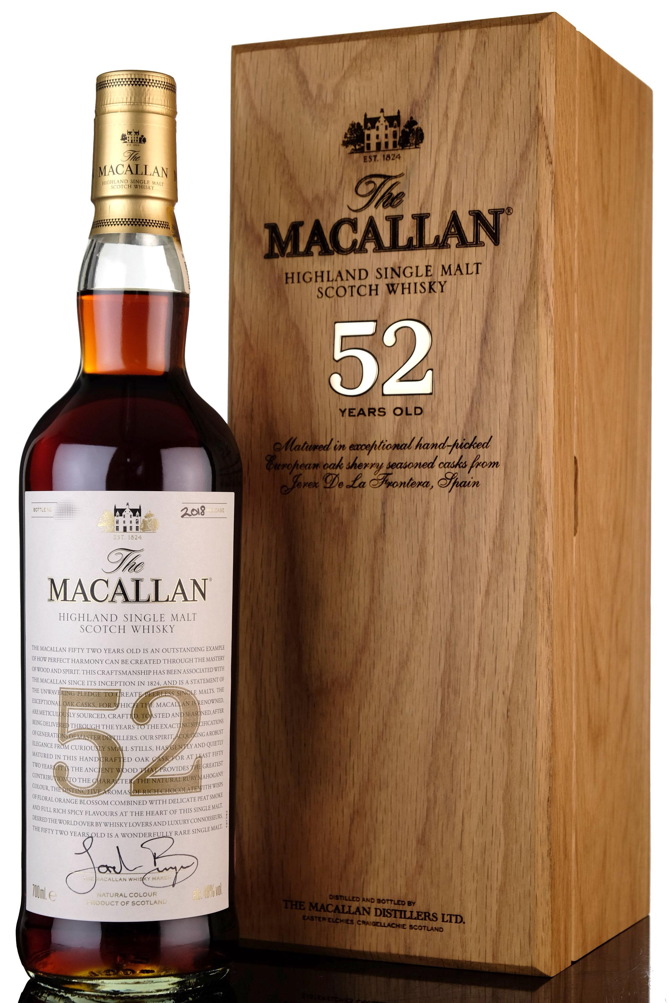 Macallan 52 Year Old - 2018 Release