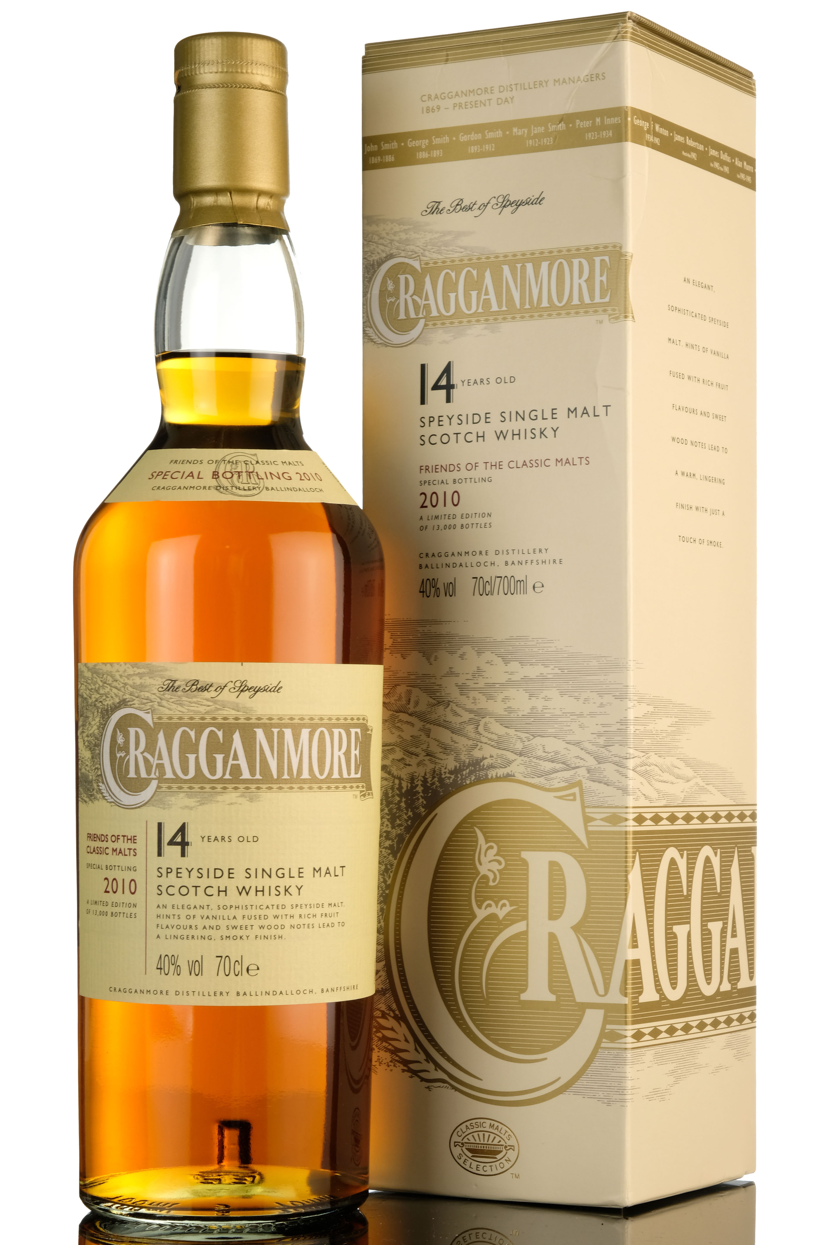 Cragganmore 14 Year Old - Friends Of The Classic Malts