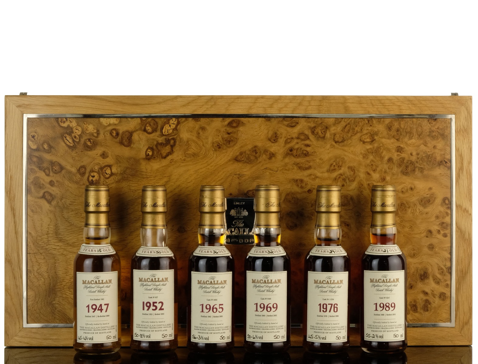 Macallan Fine & Rare Miniature Linley Collection