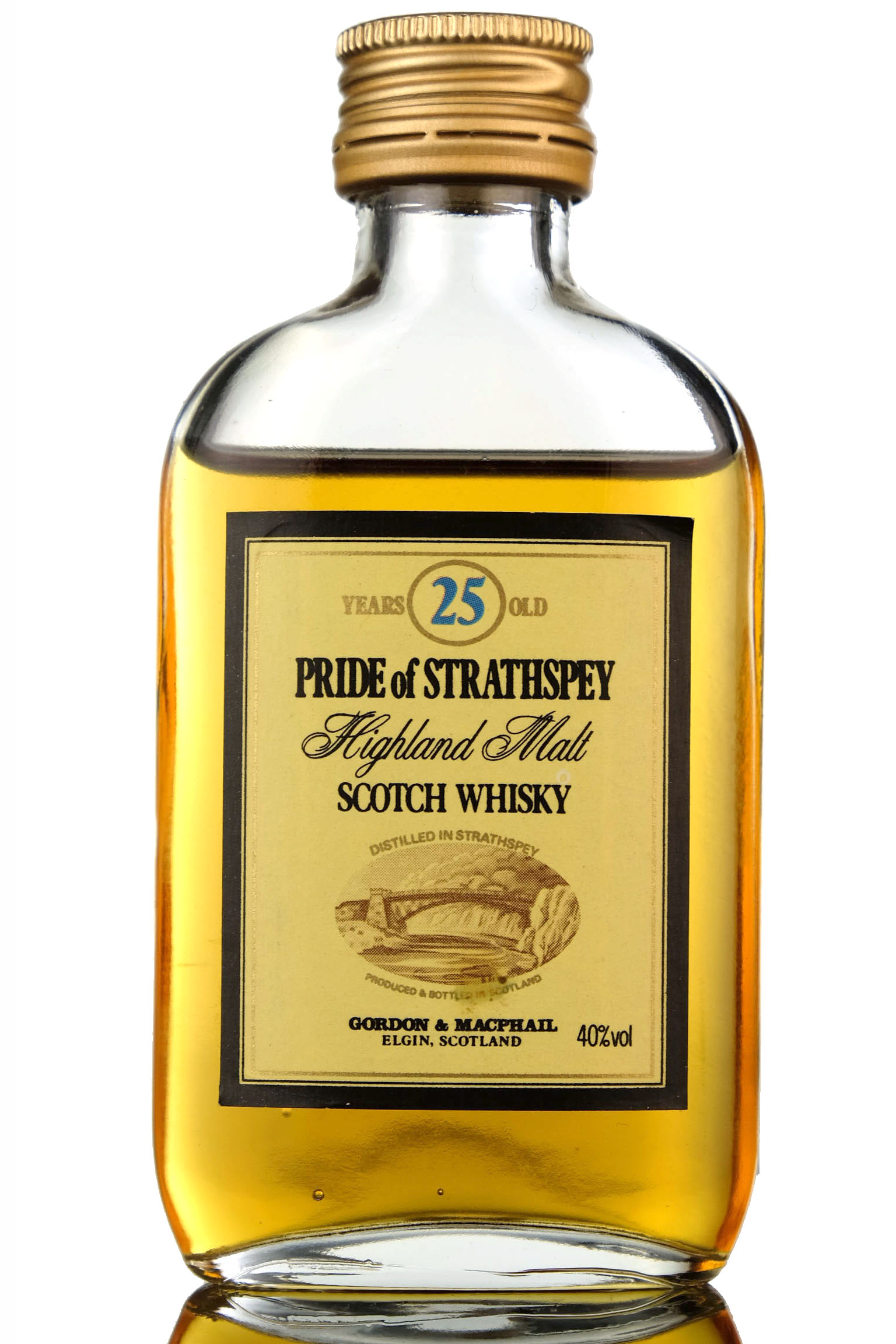 Pride Of Strathspey 25 Year Old - Gordon & MacPhail Miniature