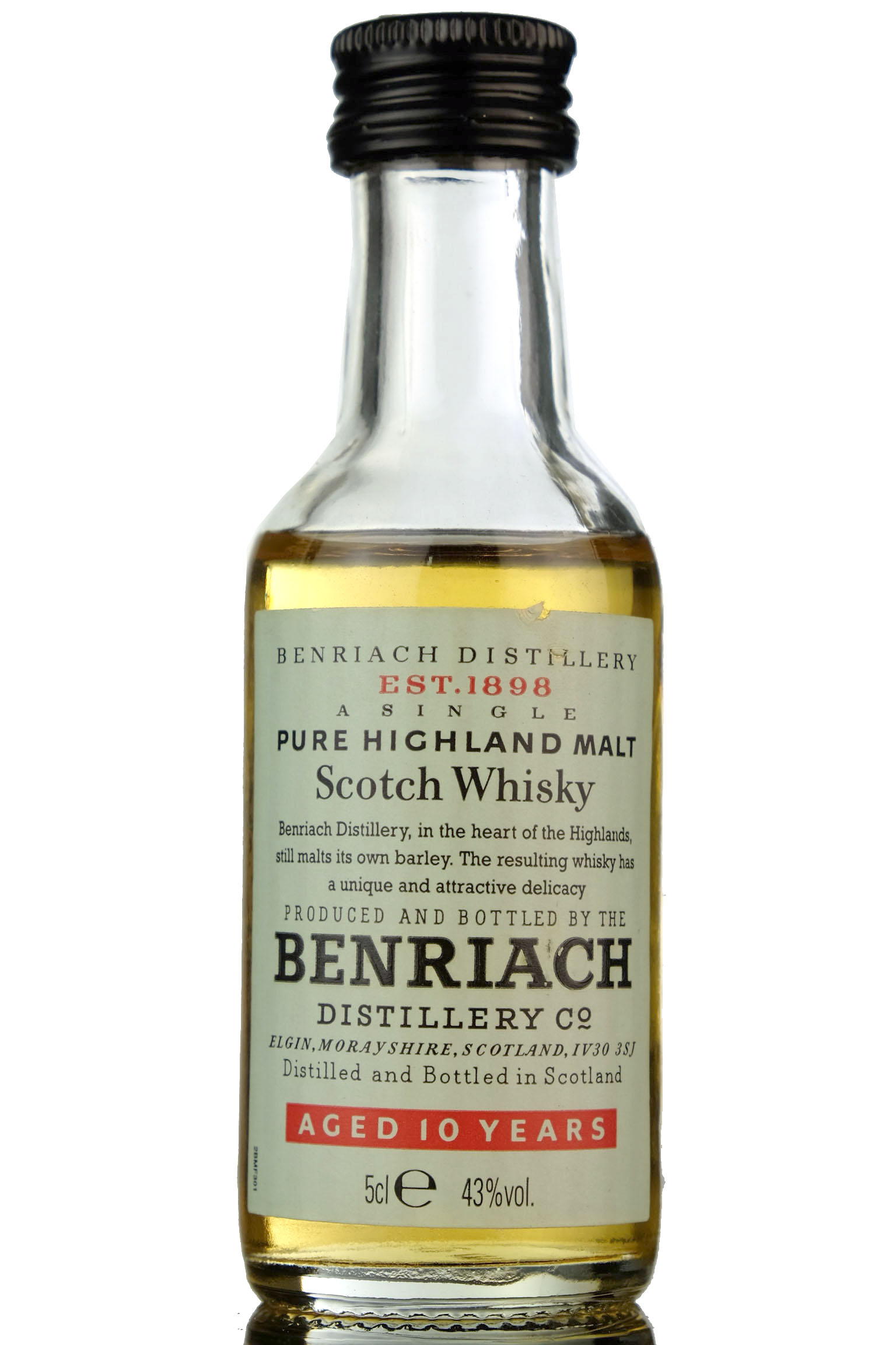 Benriach 10 Year Old Miniature
