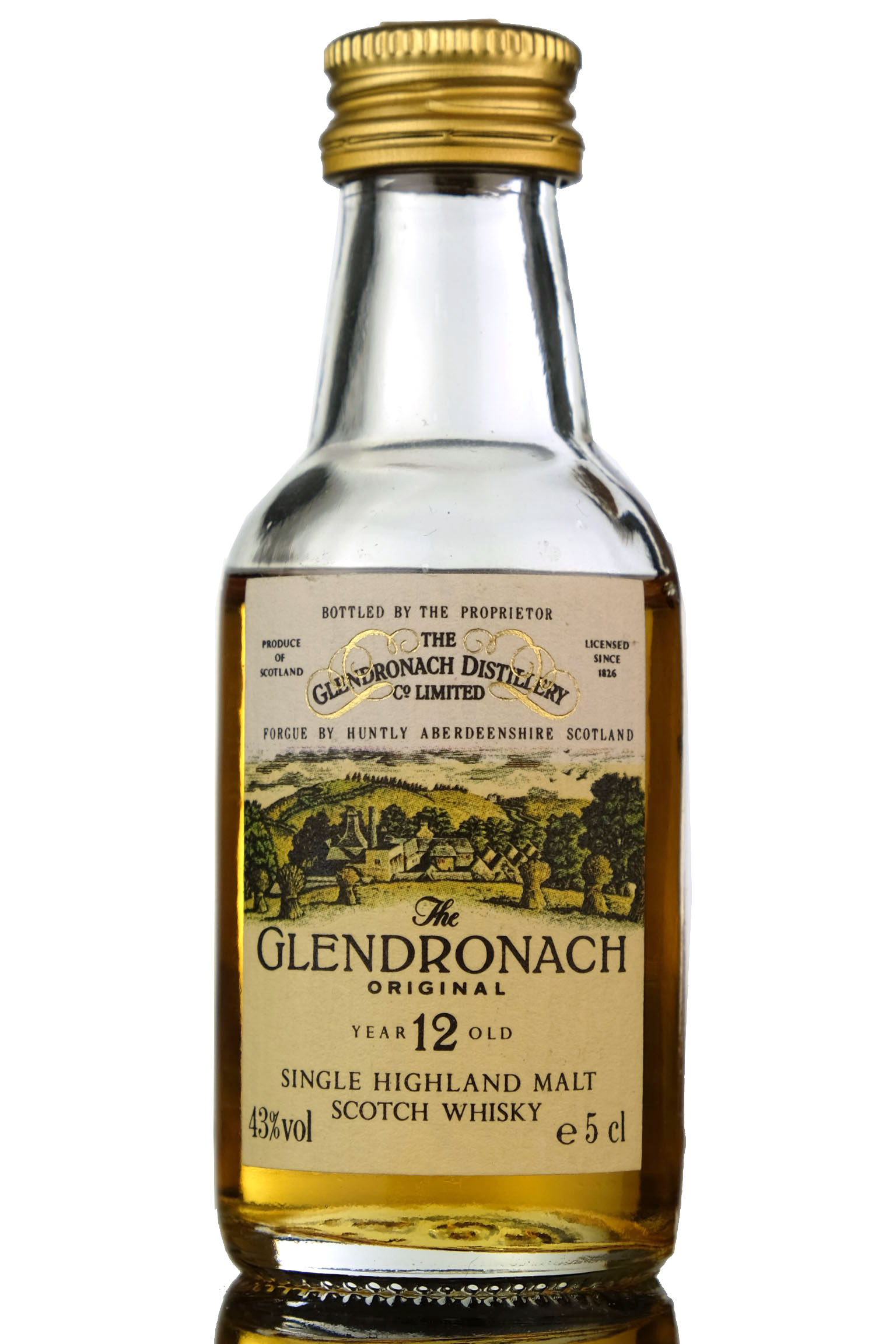 Glendronach 12 Year Old - Original Miniature