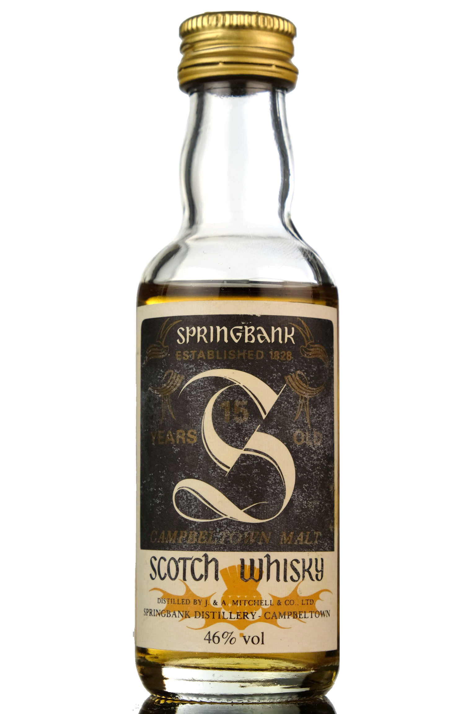 Springbank 15 Year Old Miniature