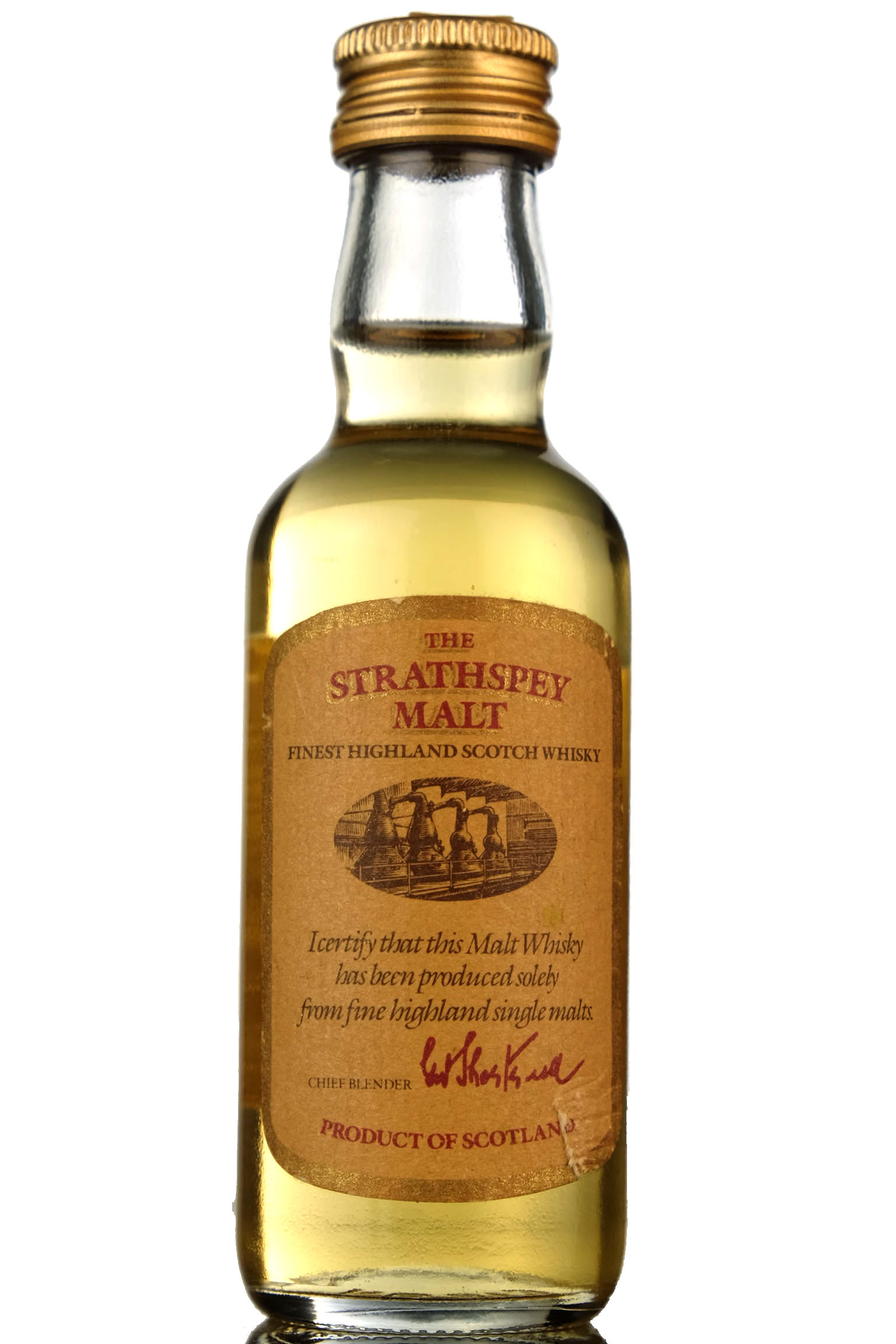 Strathspey Malt Miniature