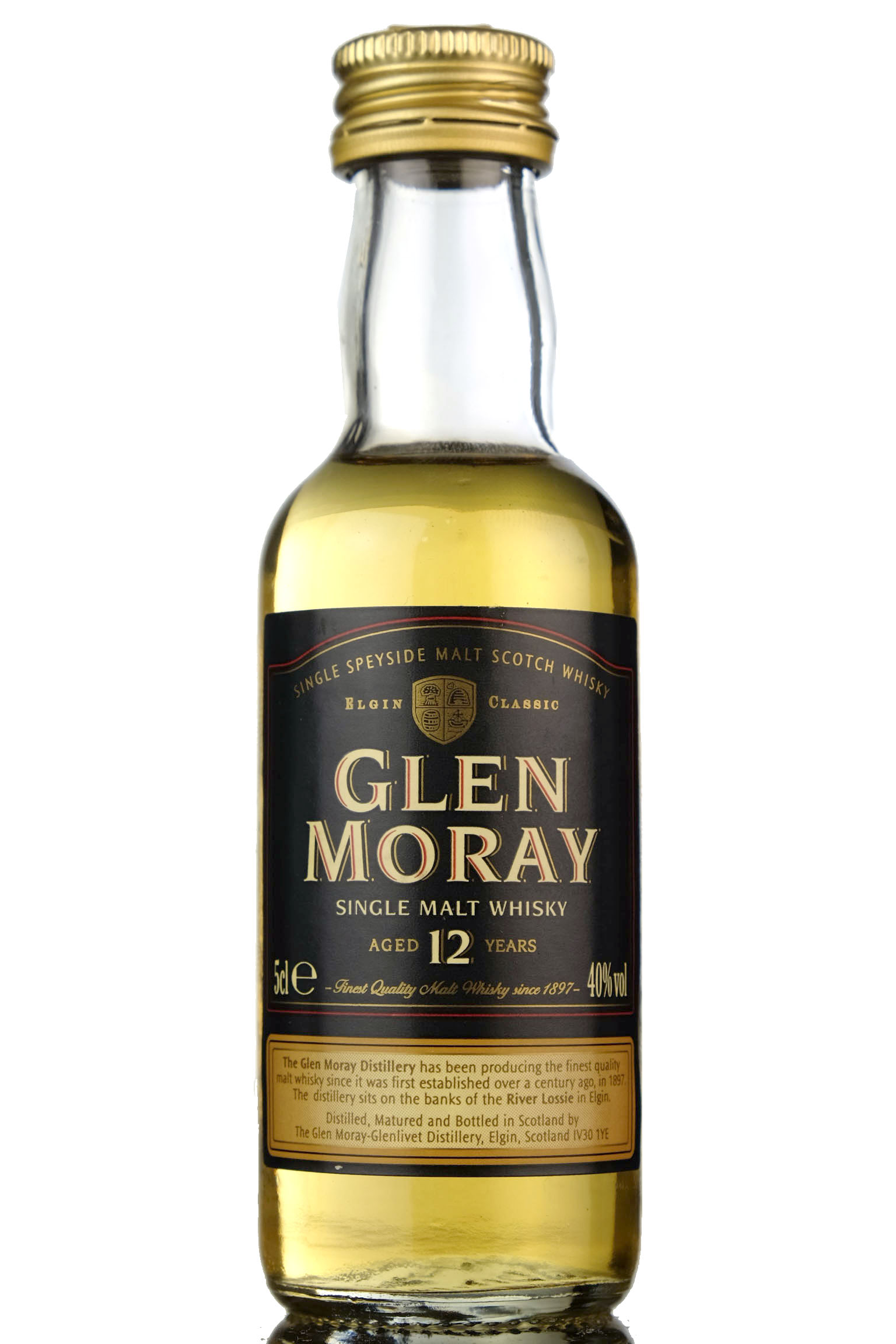 Glen Moray 12 Year Old Miniature