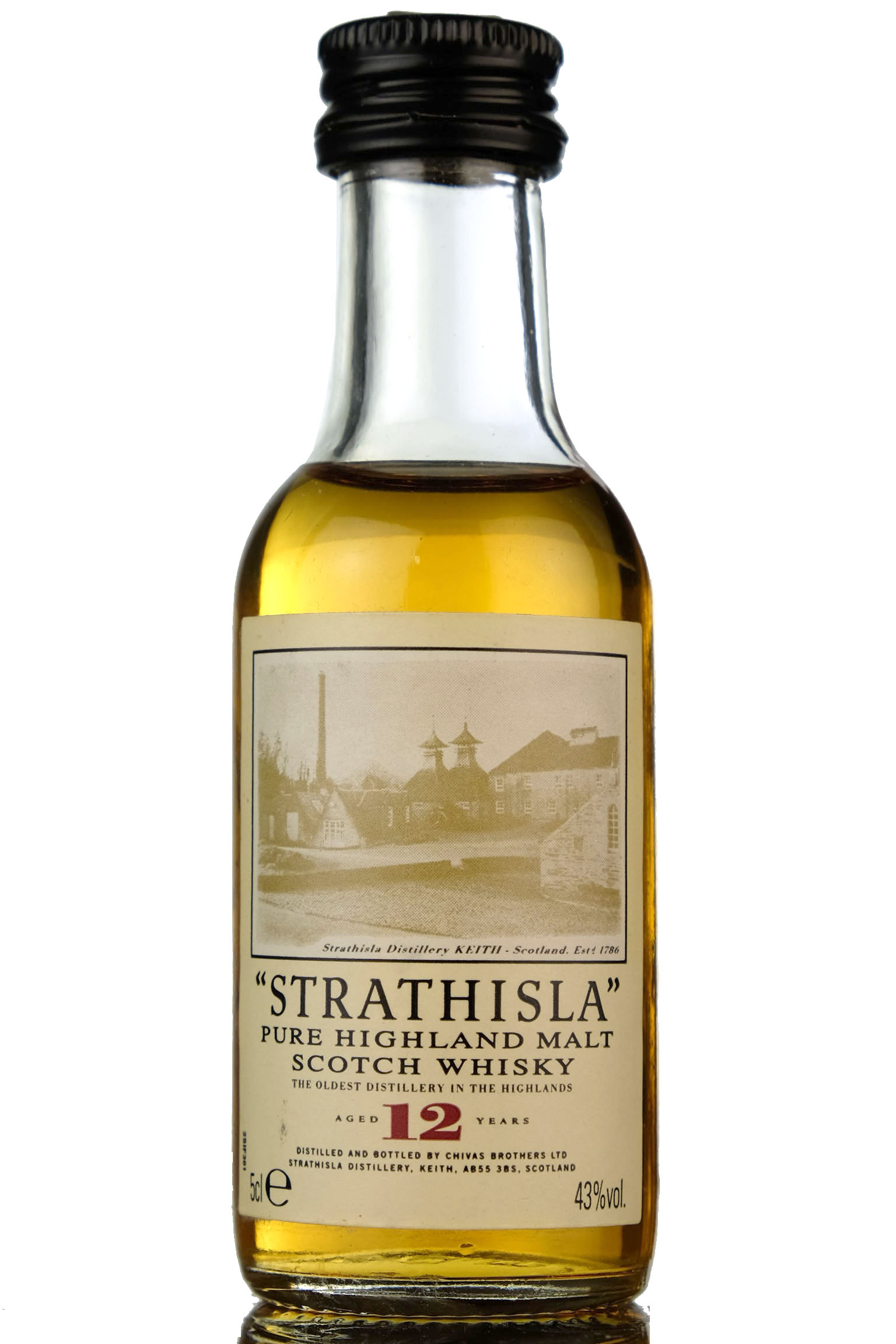Strathisla 12 Year Old Miniature