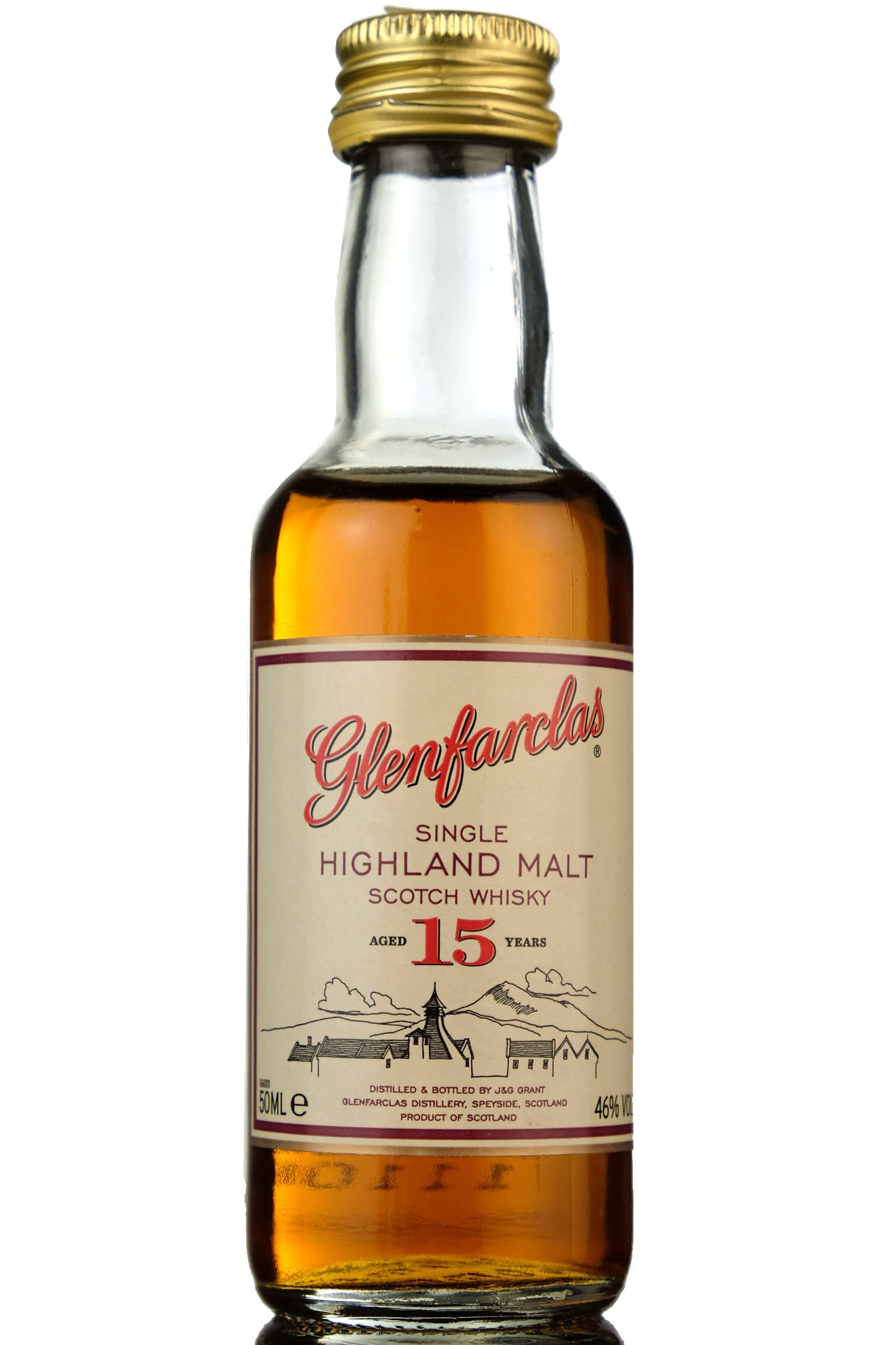 Glenfarclas 15 Year Old Miniature