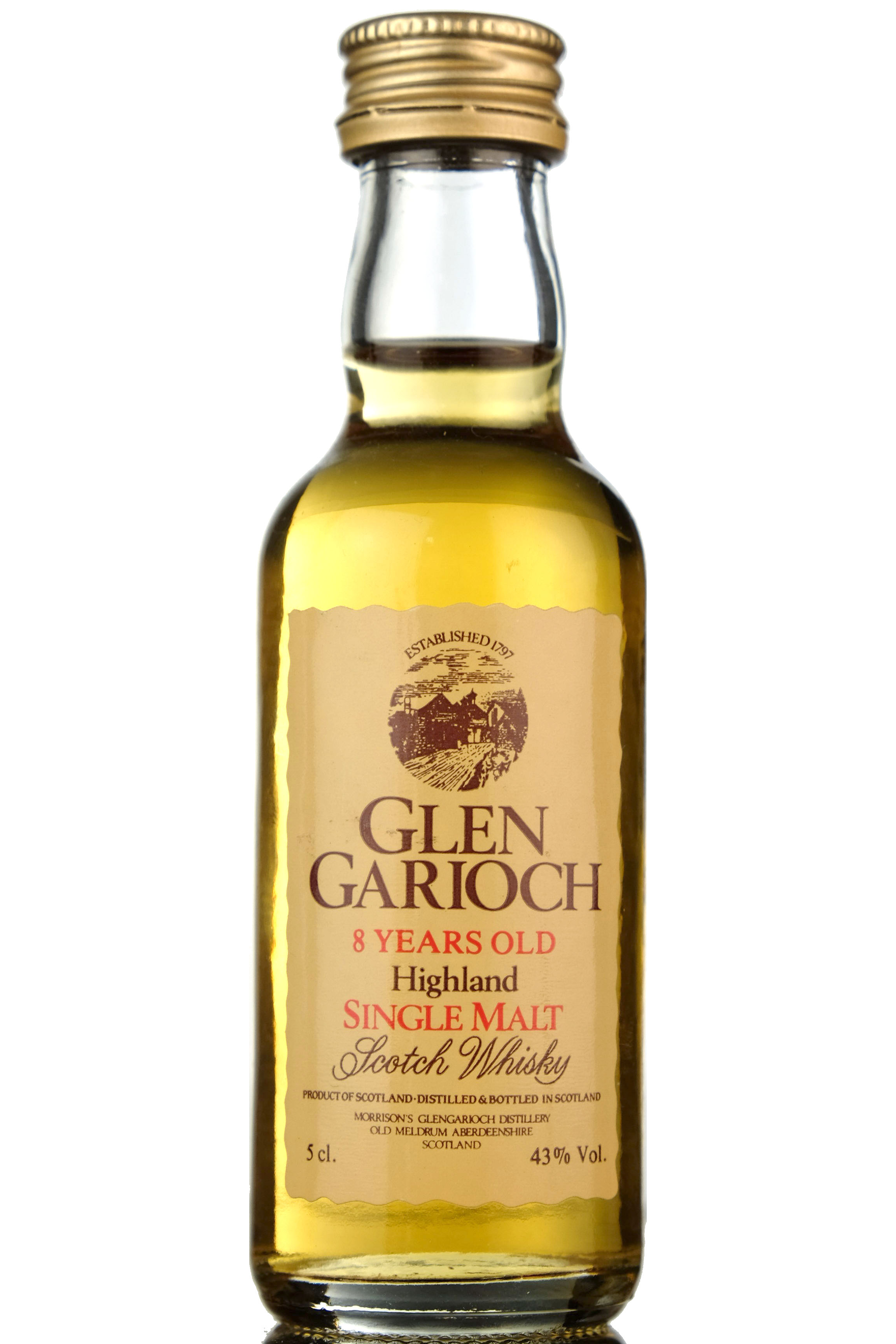 Glen Garioch 8 Year Old Miniature