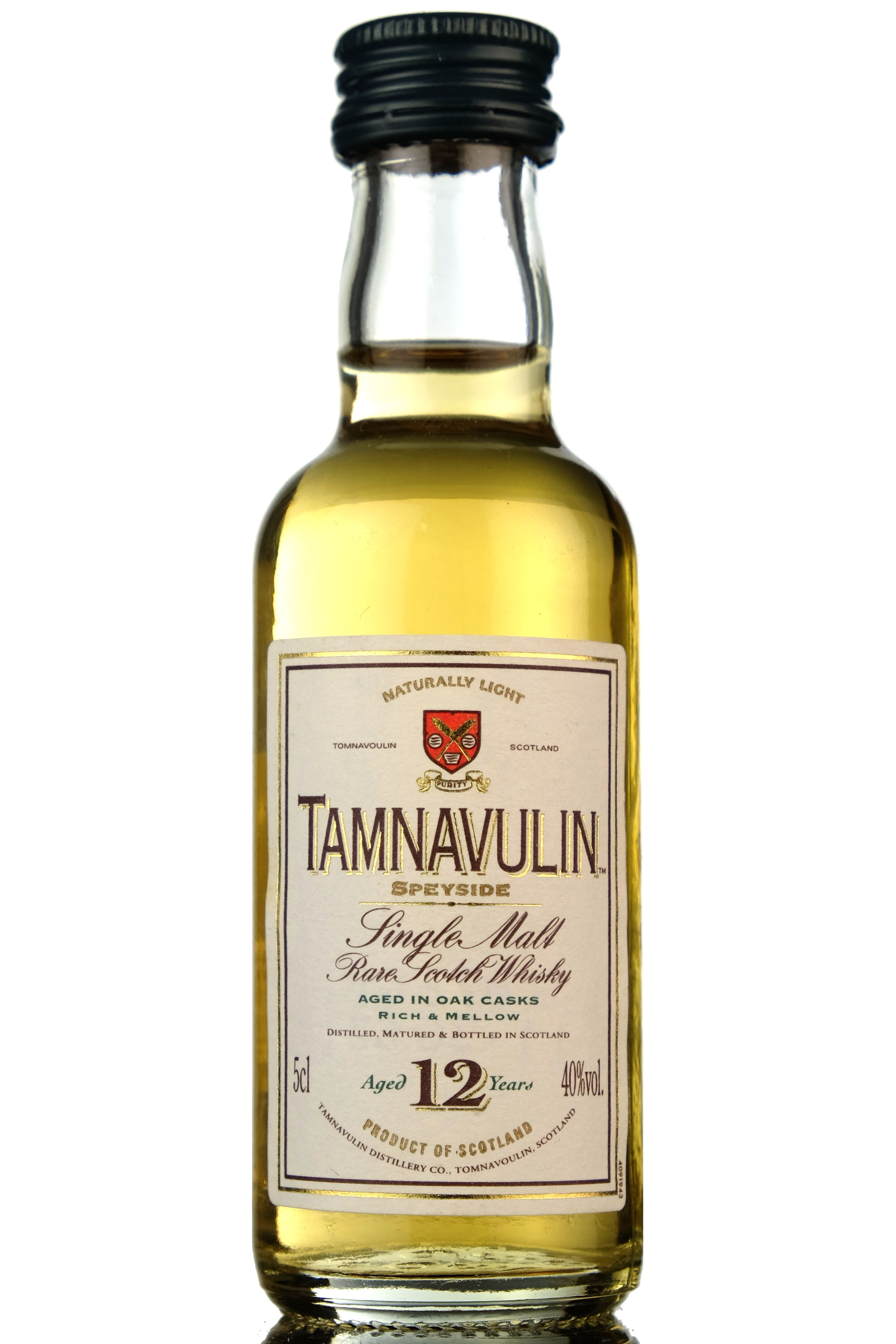 Tamnavulin 12 Year Old Miniature
