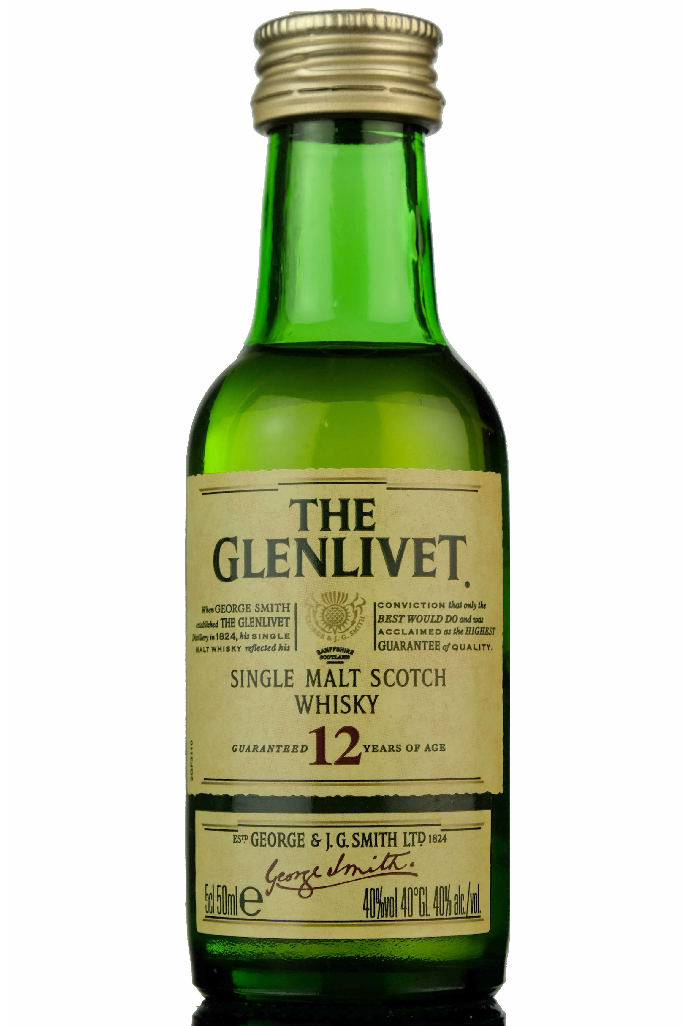 Glenlivet 12 Year Old Miniature