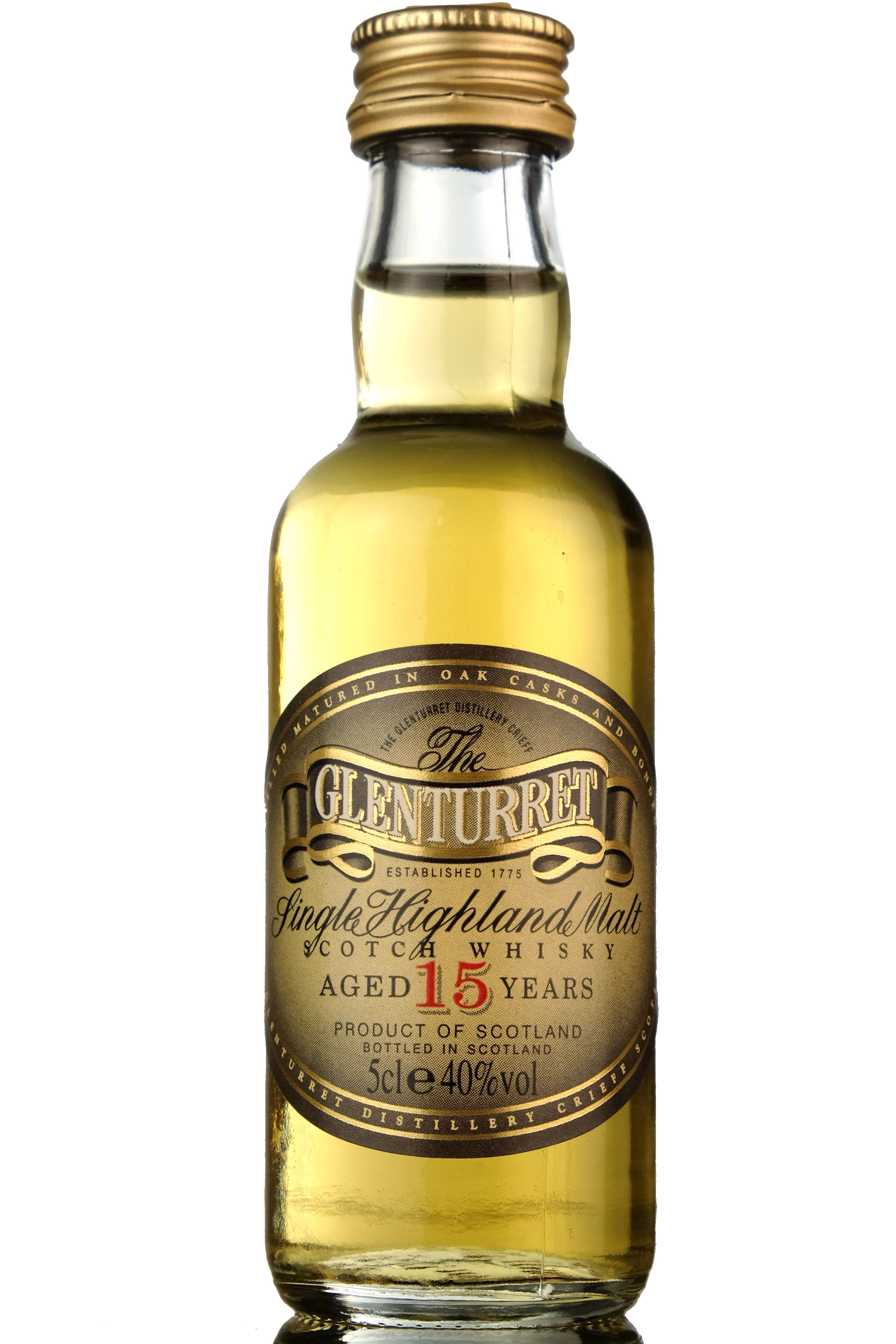 Glenturret 15 Year Old Miniature