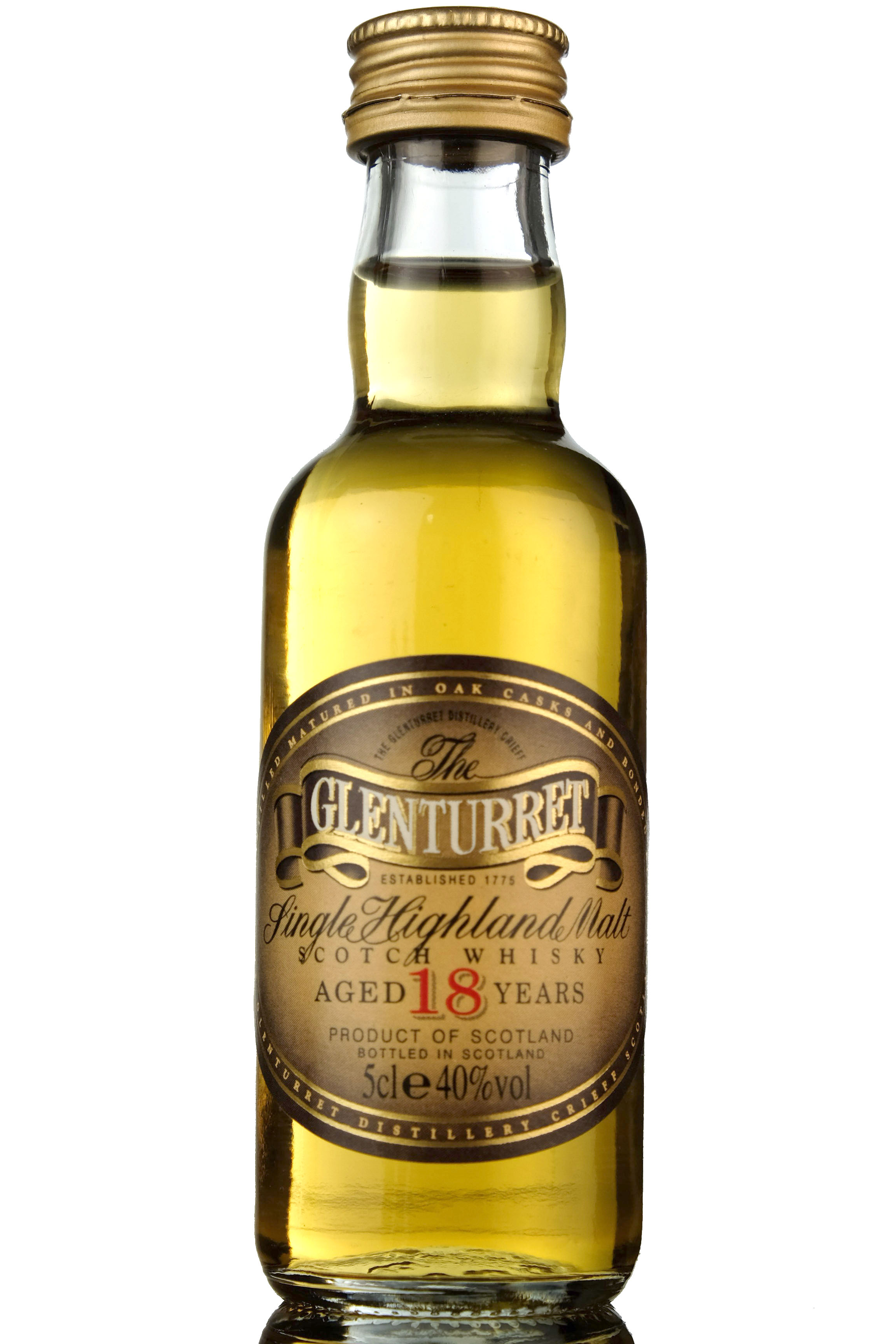 Glenturret 18 Year Old Miniature
