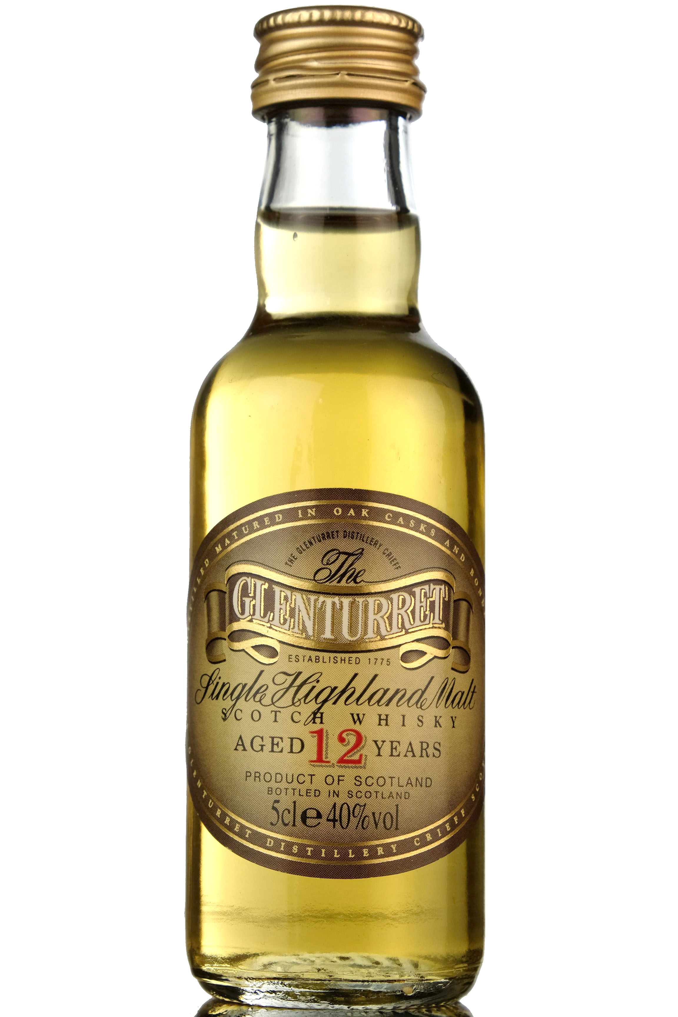 Glenturret 12 Year Old Miniature