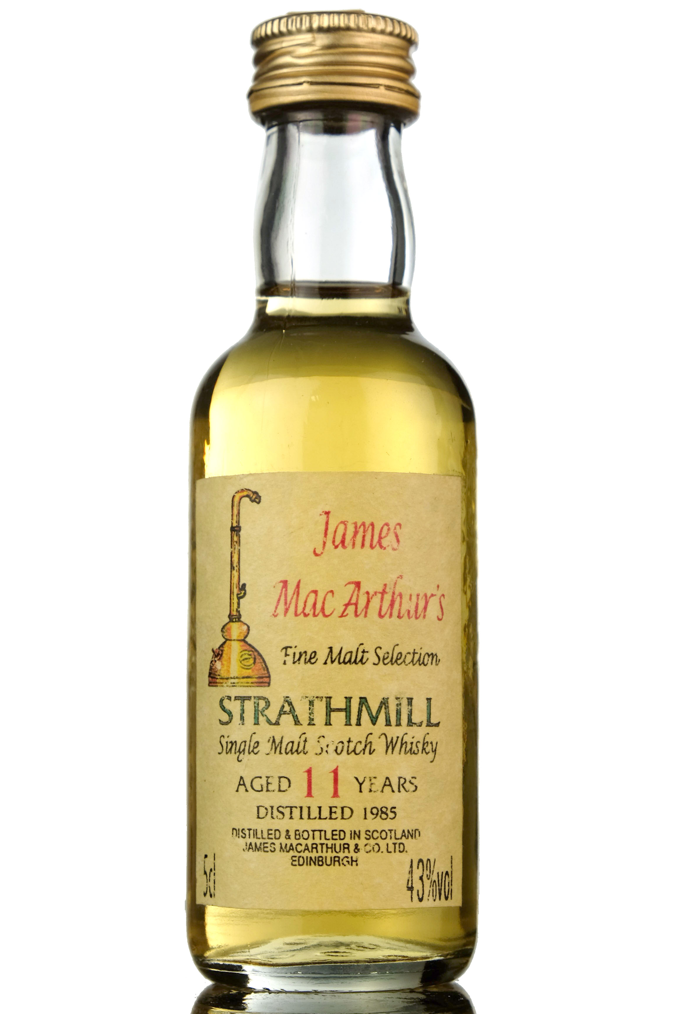 Strathmill 1985 - 11 Year Old - James MacArthurs Miniature