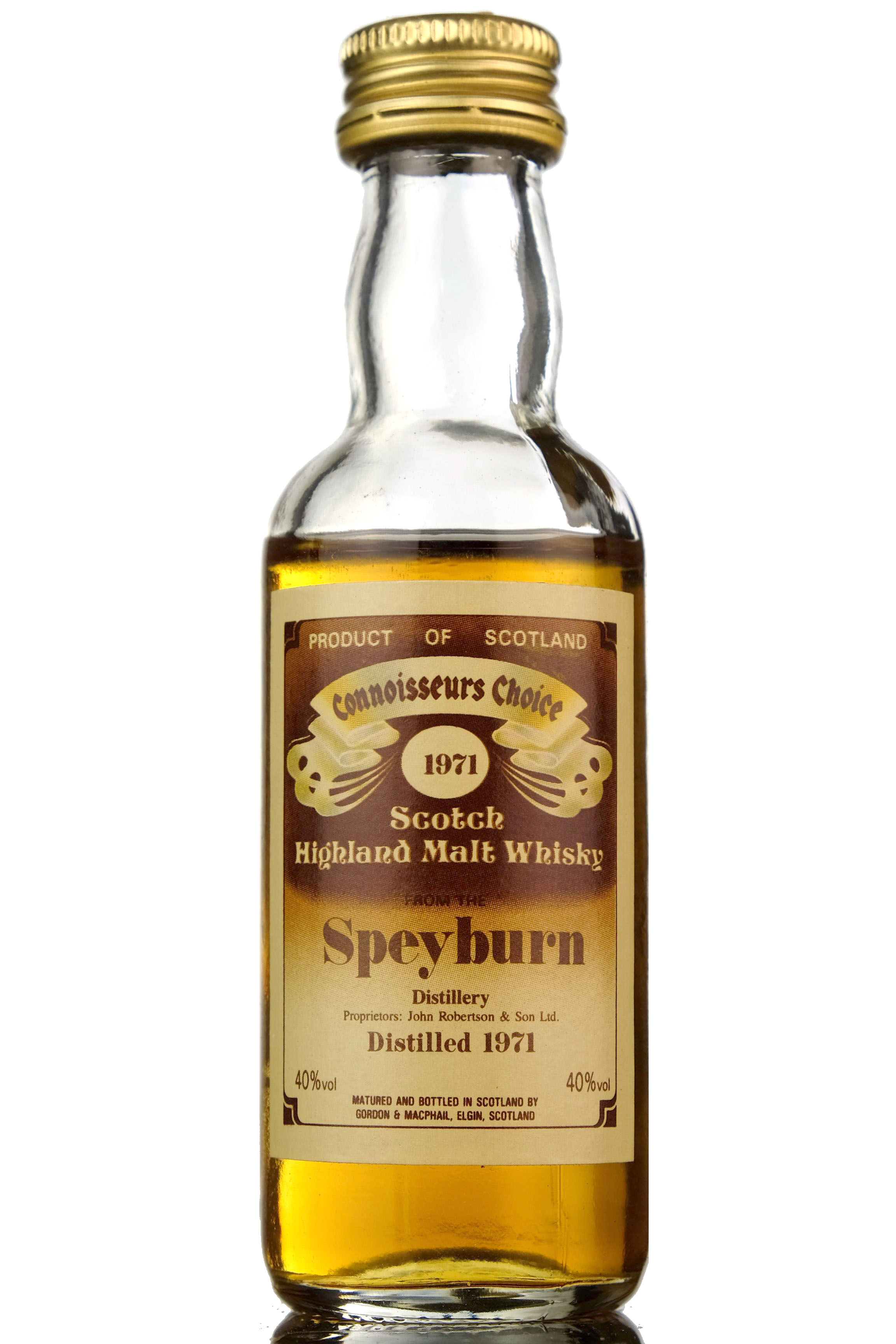 Speyburn 1971 - Connoisseurs Choice Miniature