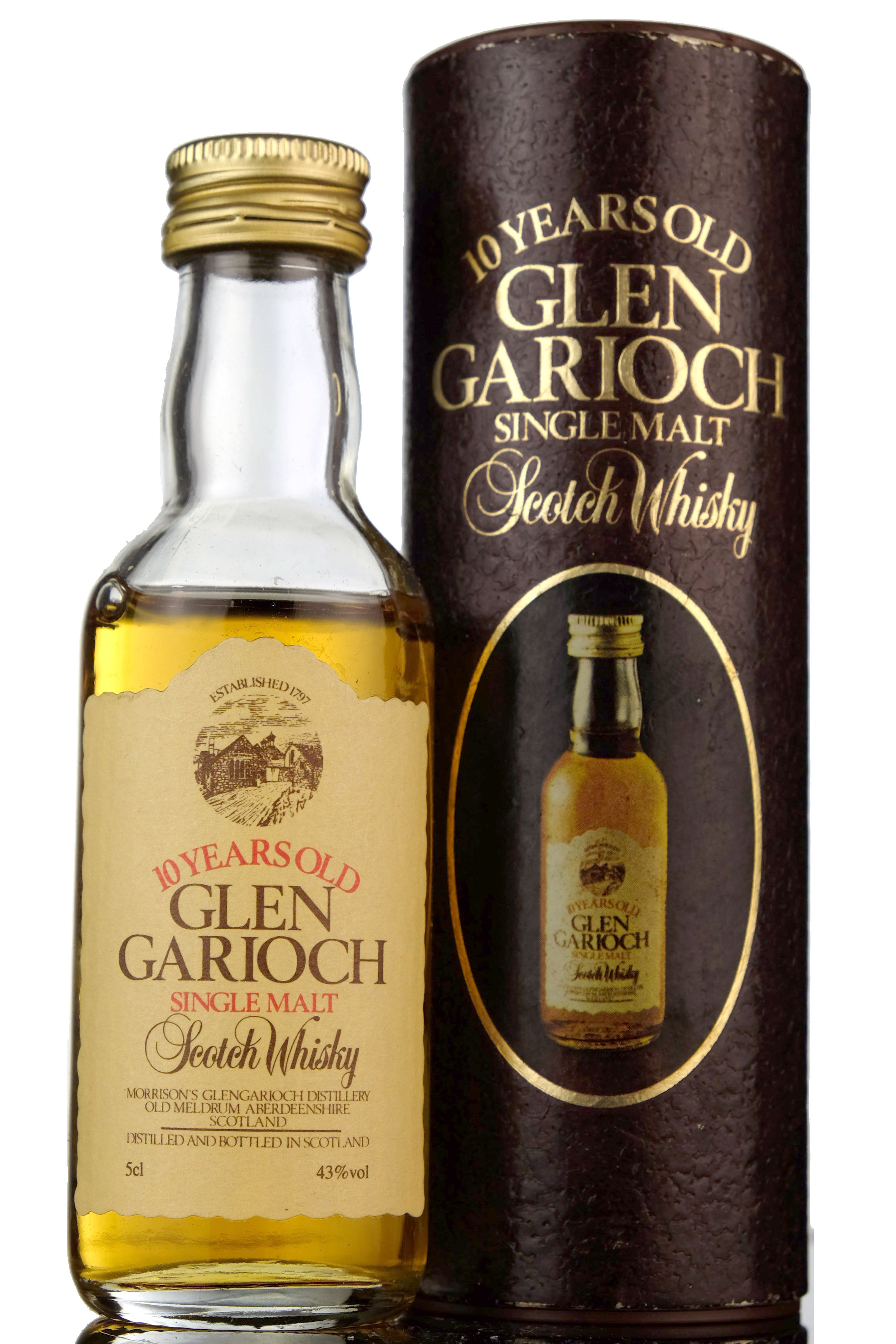 Glengarioch 10 Year Old Miniature