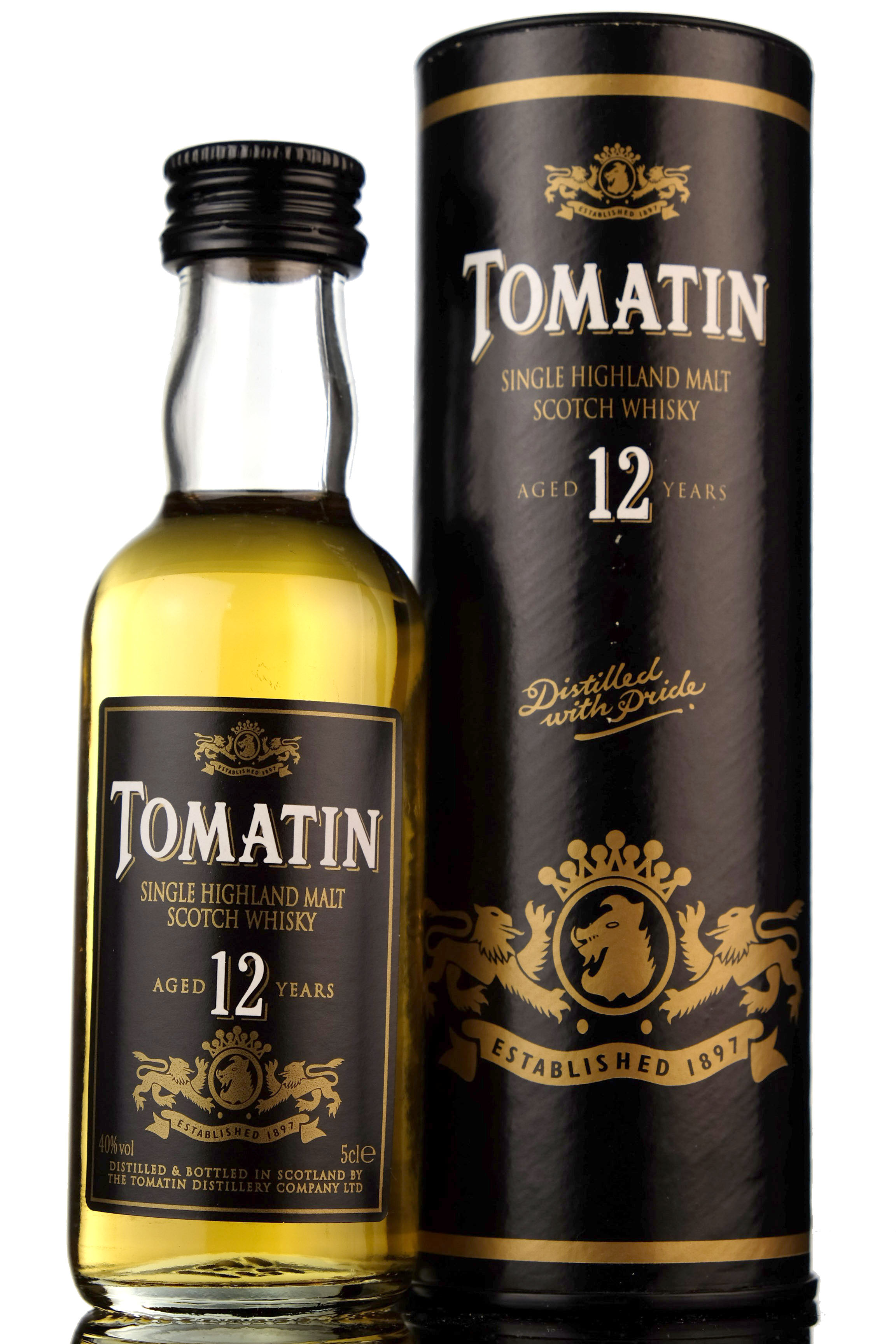 Tomatin 12 Year Old Miniature