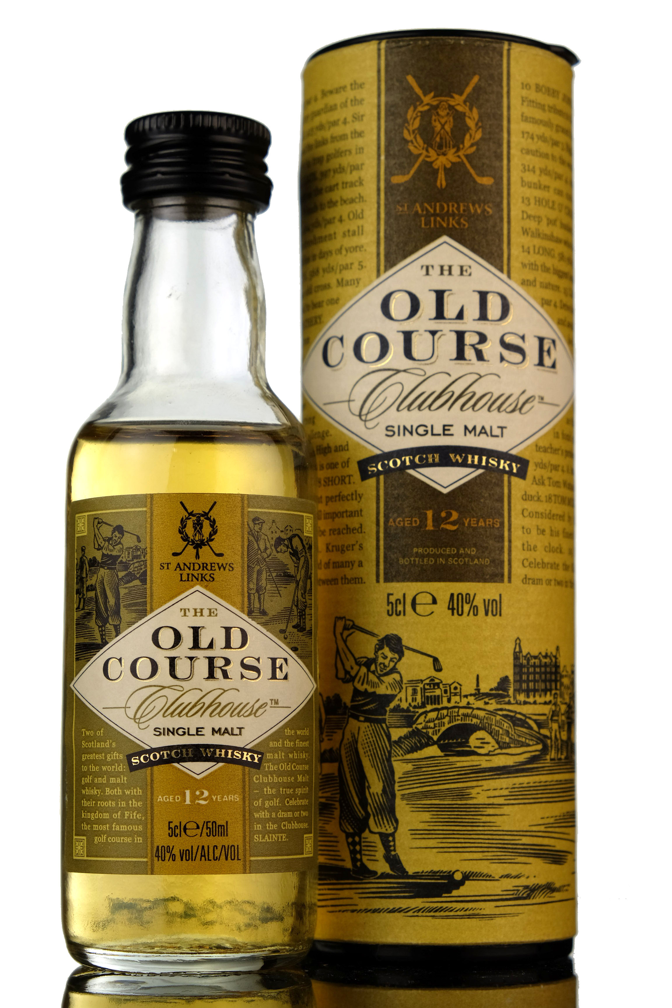Old Course Clubhouse 12 Year Old Miniature